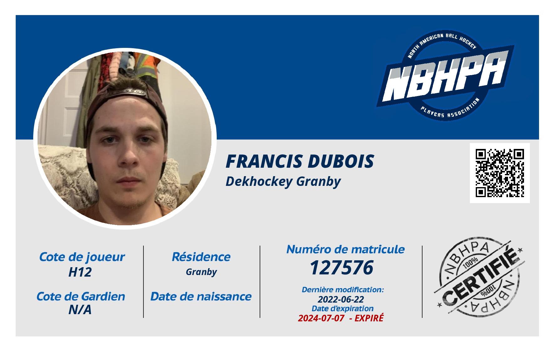 Francis Dubois