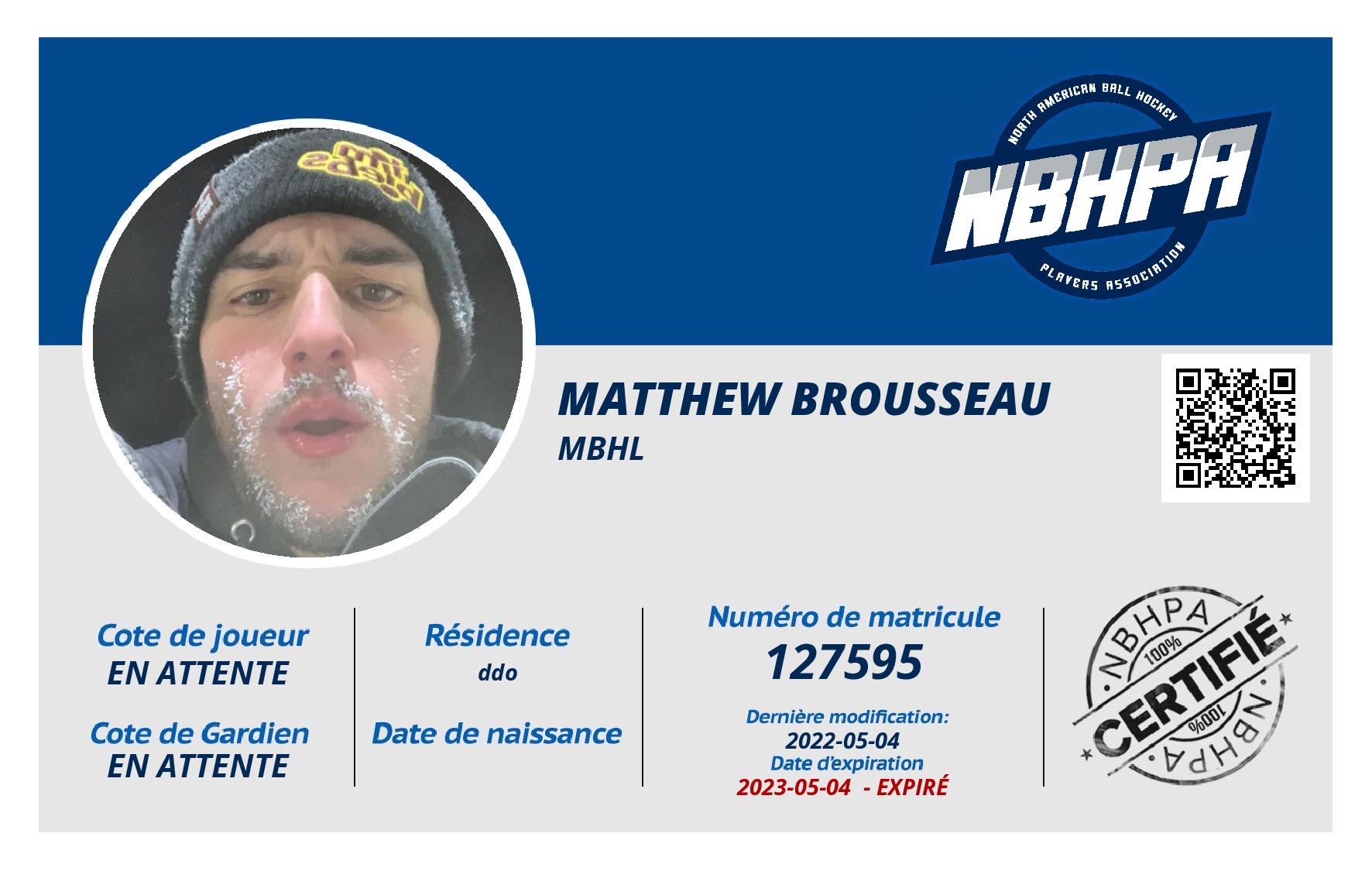 Matthew Brousseau