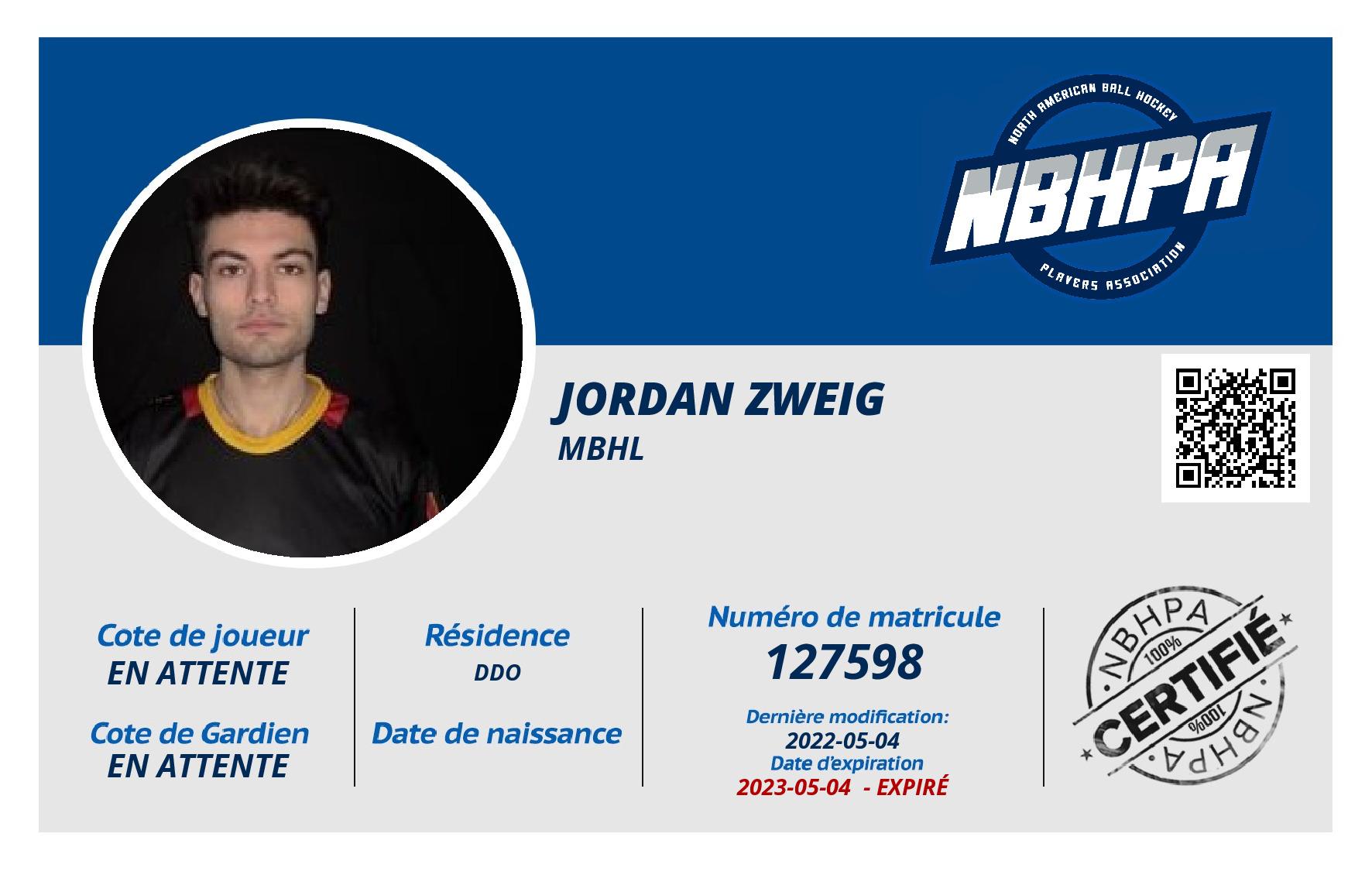Jordan Zweig