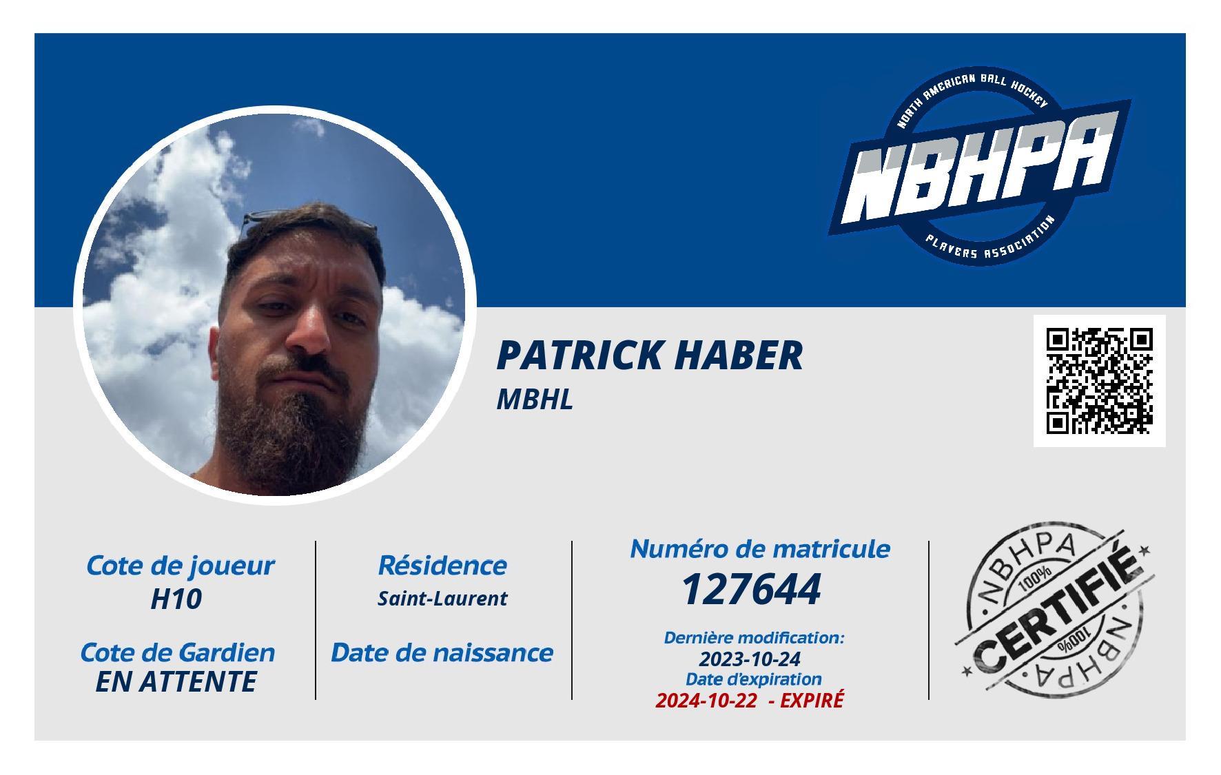 Patrick Haber