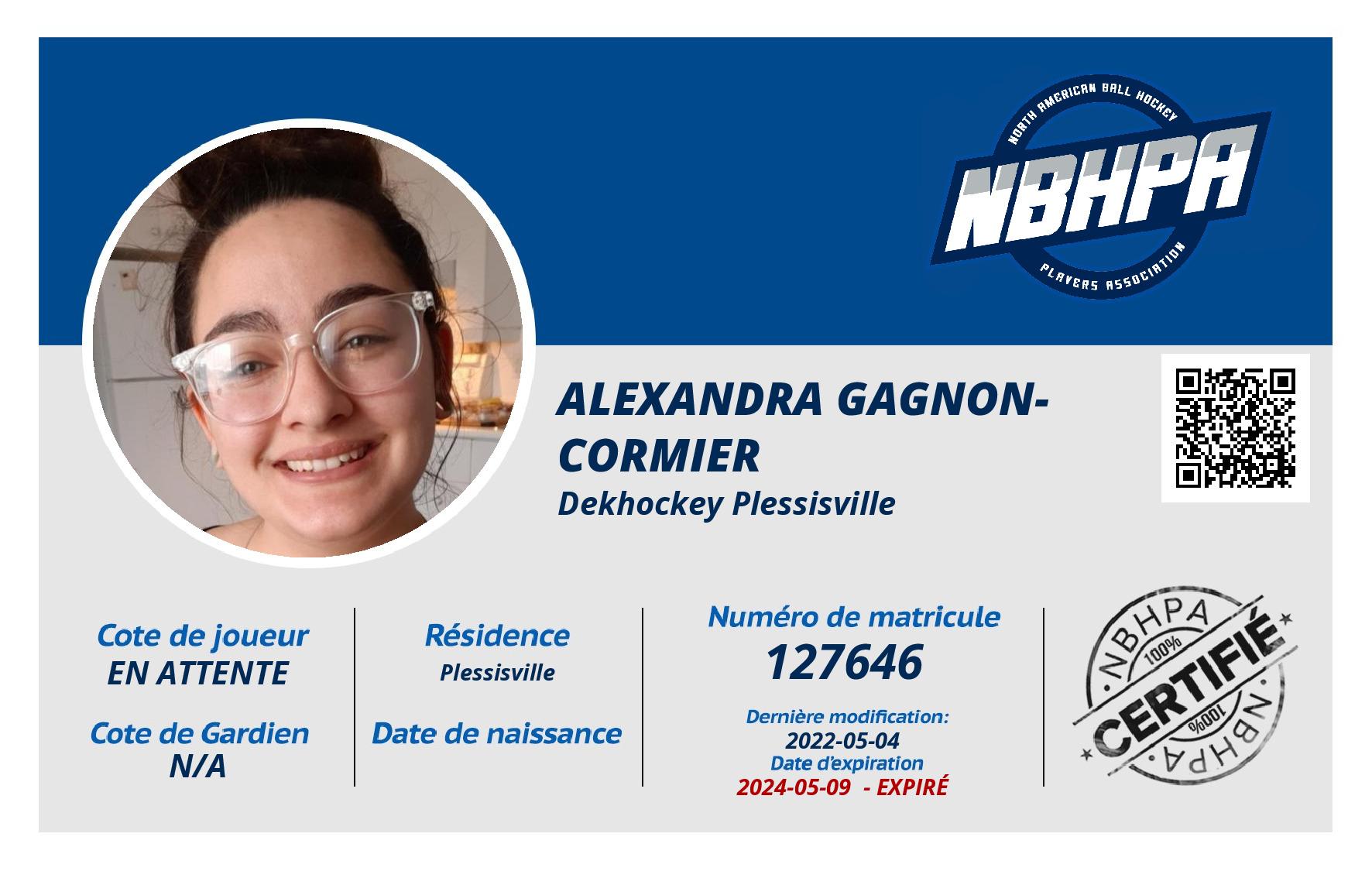 Alexandra Gagnon-Cormier