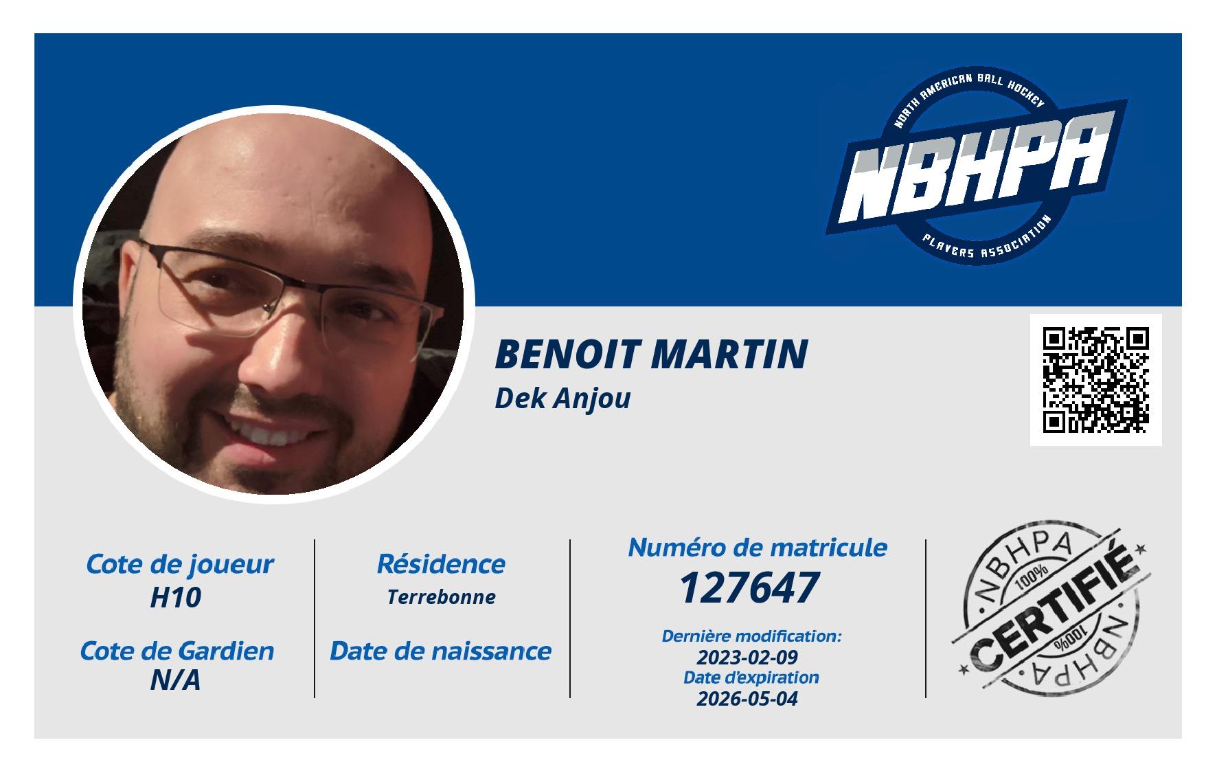 Benoit Martin