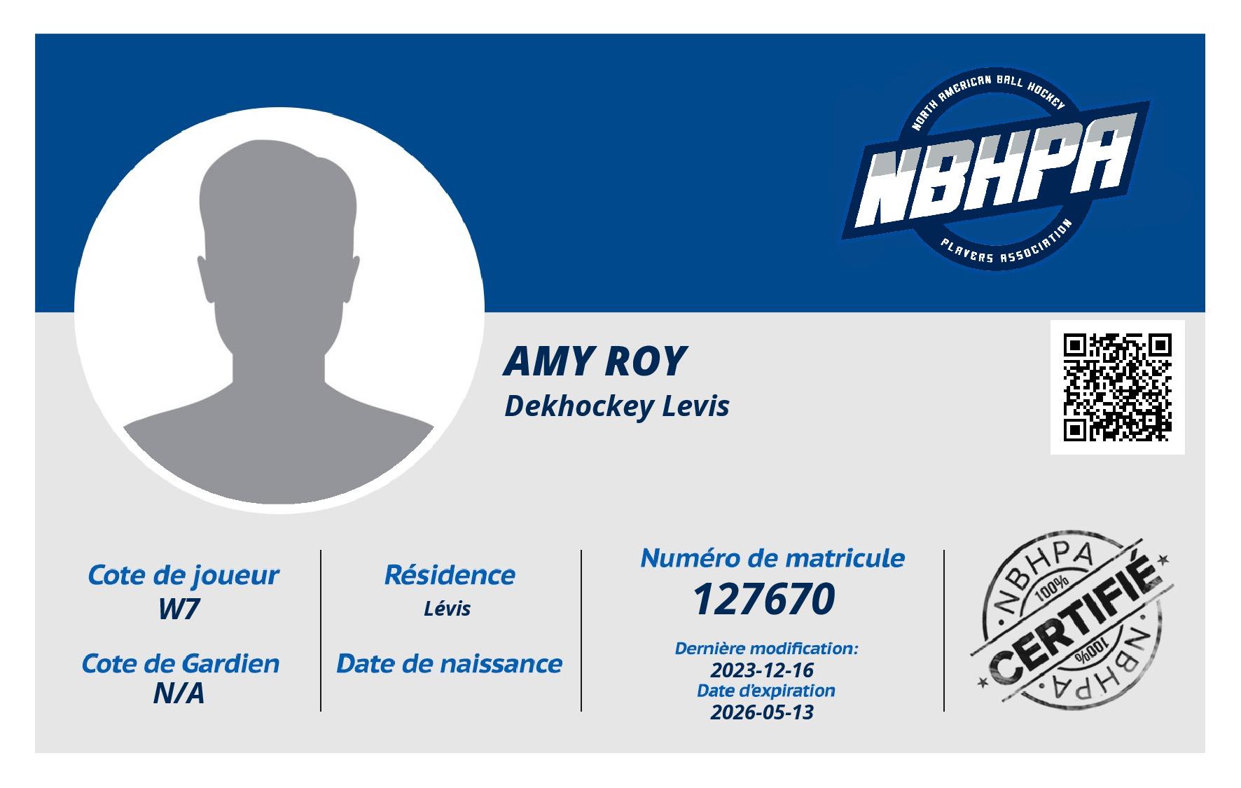 Amy Roy 