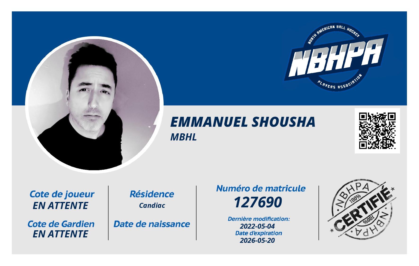 Emmanuel Shousha