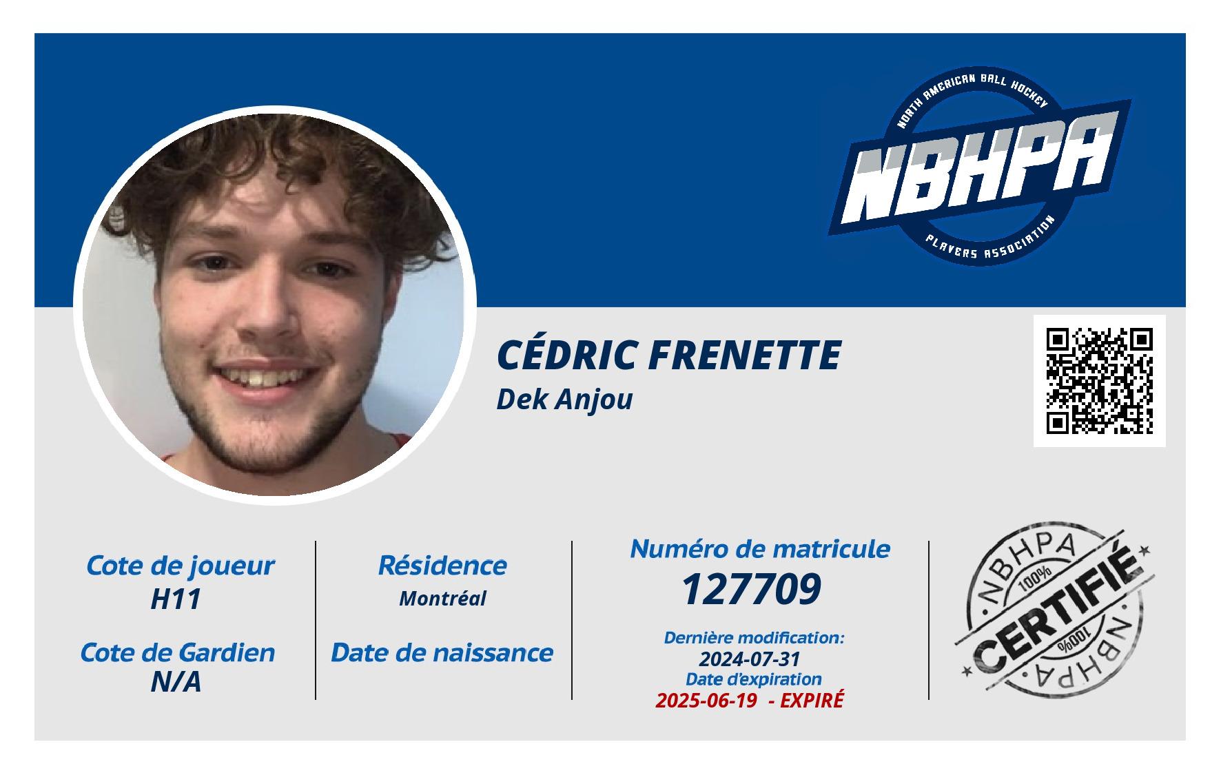 Cédric Frenette