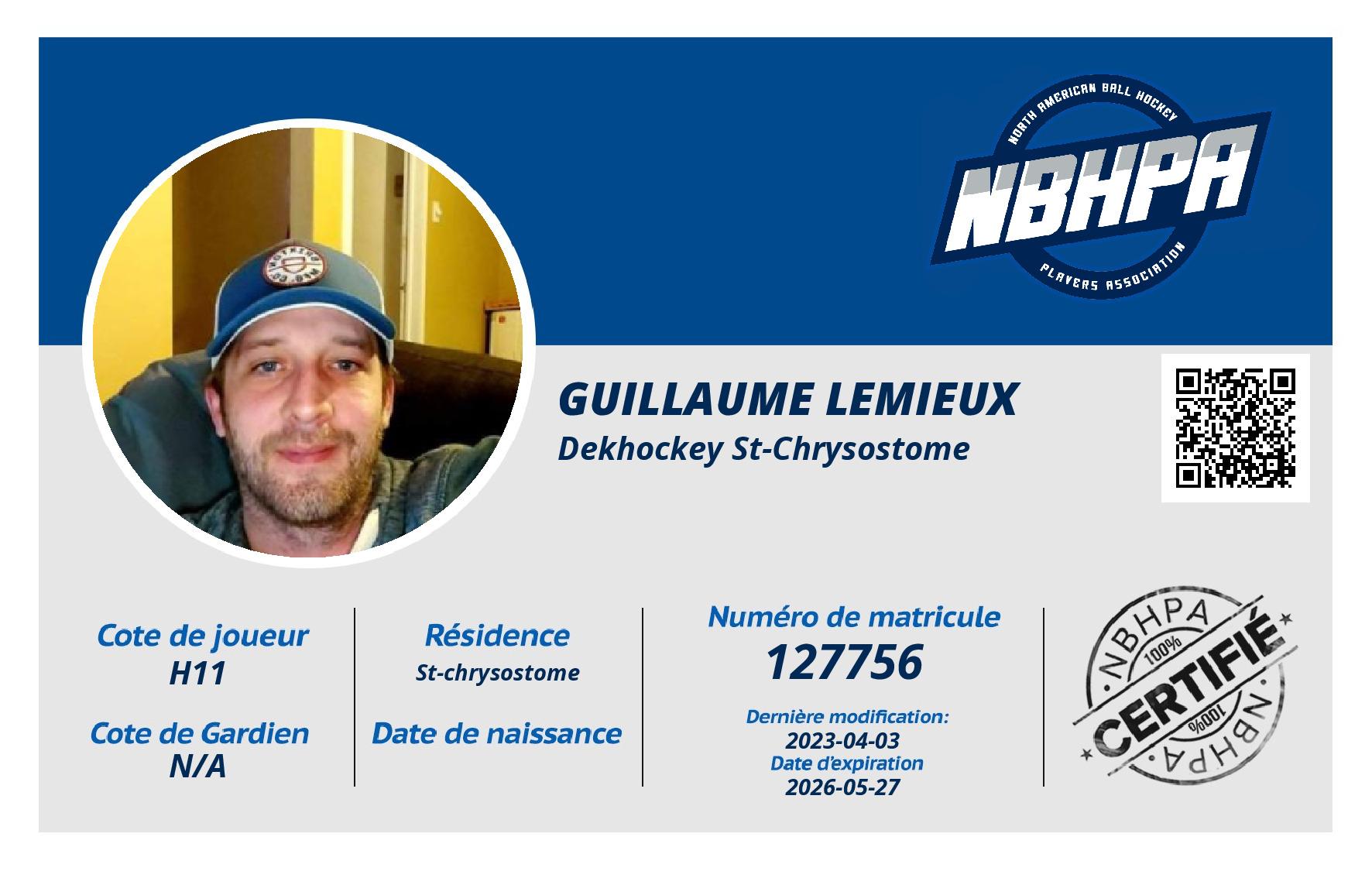 Guillaume Lemieux