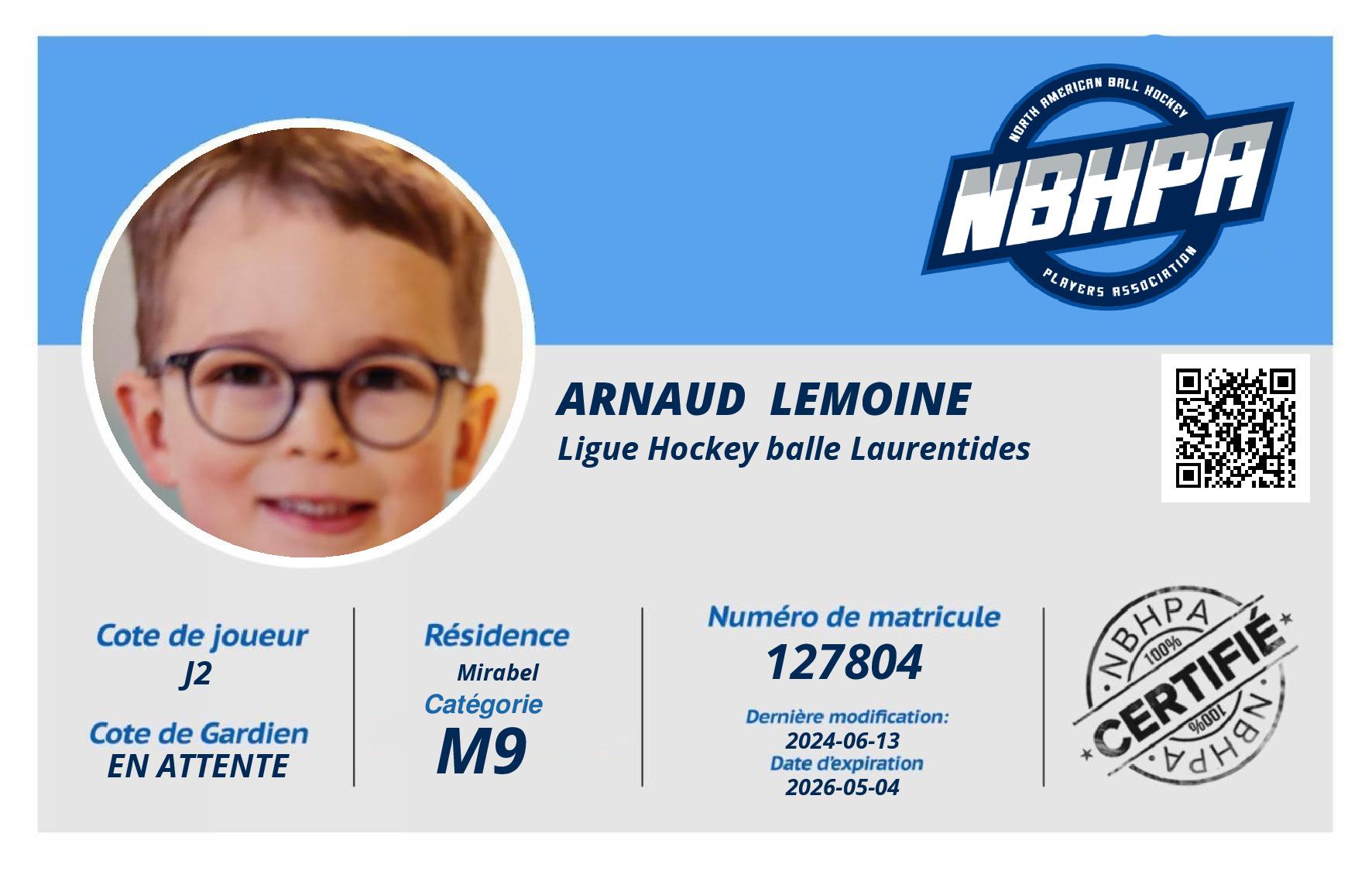 Arnaud  Lemoine