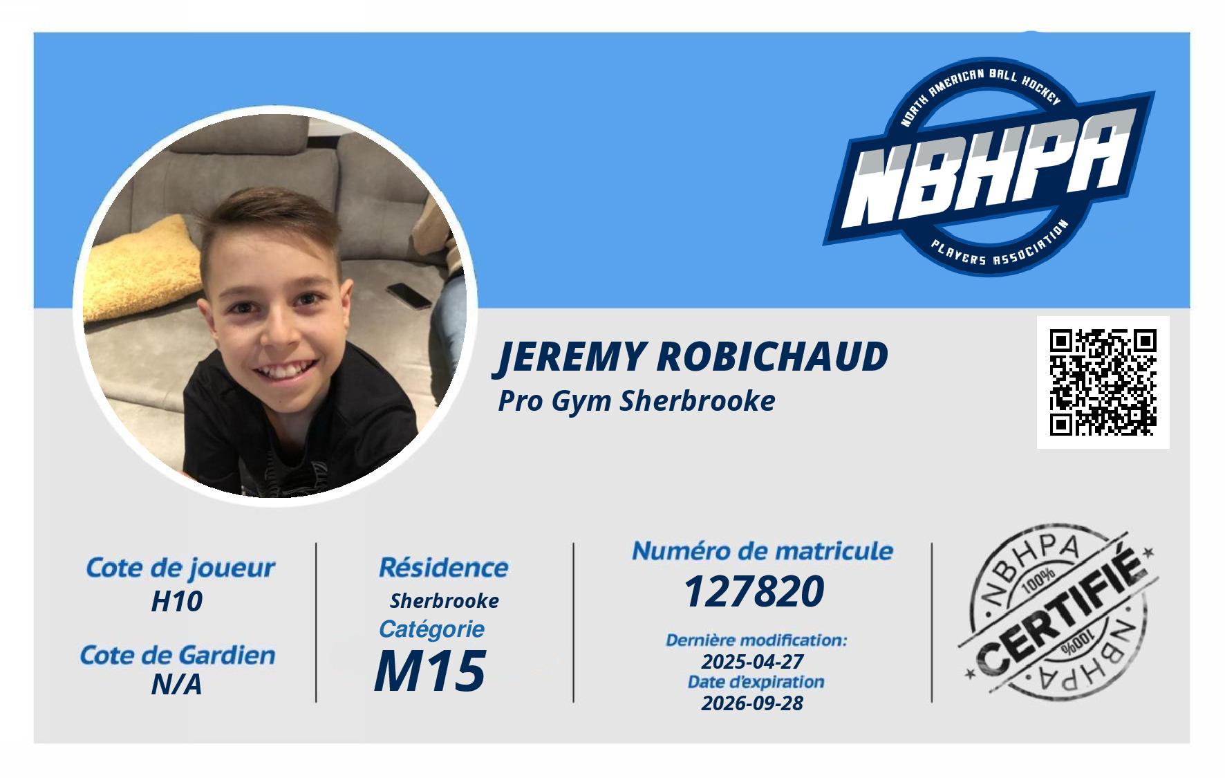 Jeremy Robichaud