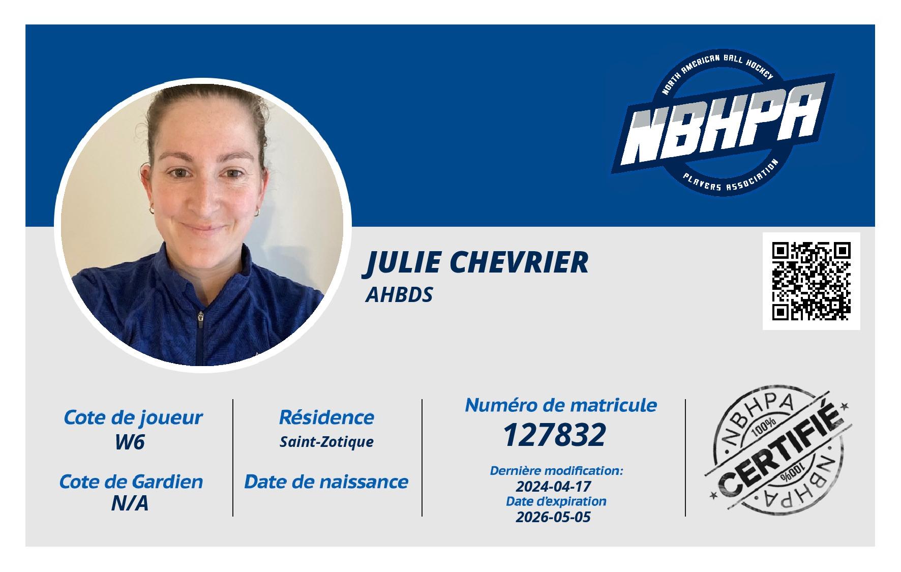Julie Chevrier