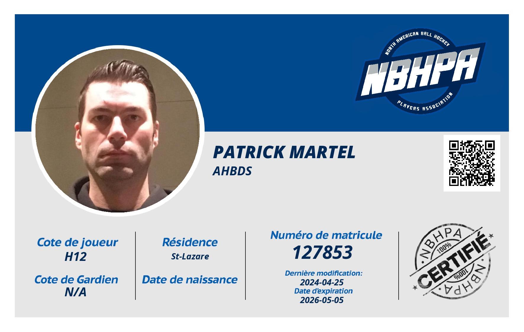 Patrick Martel