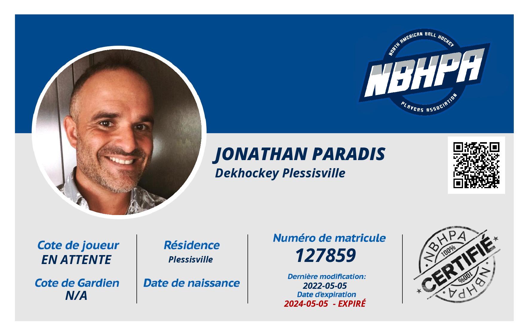 Jonathan Paradis