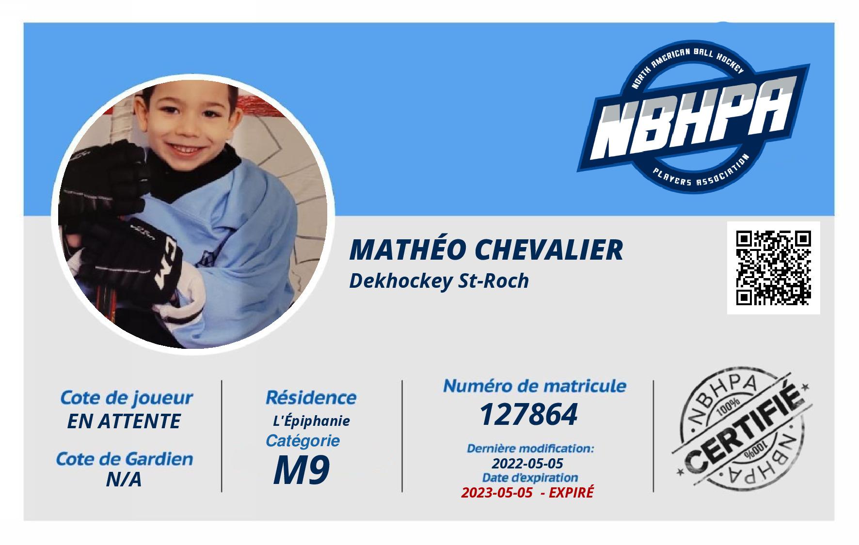 Mathéo Chevalier