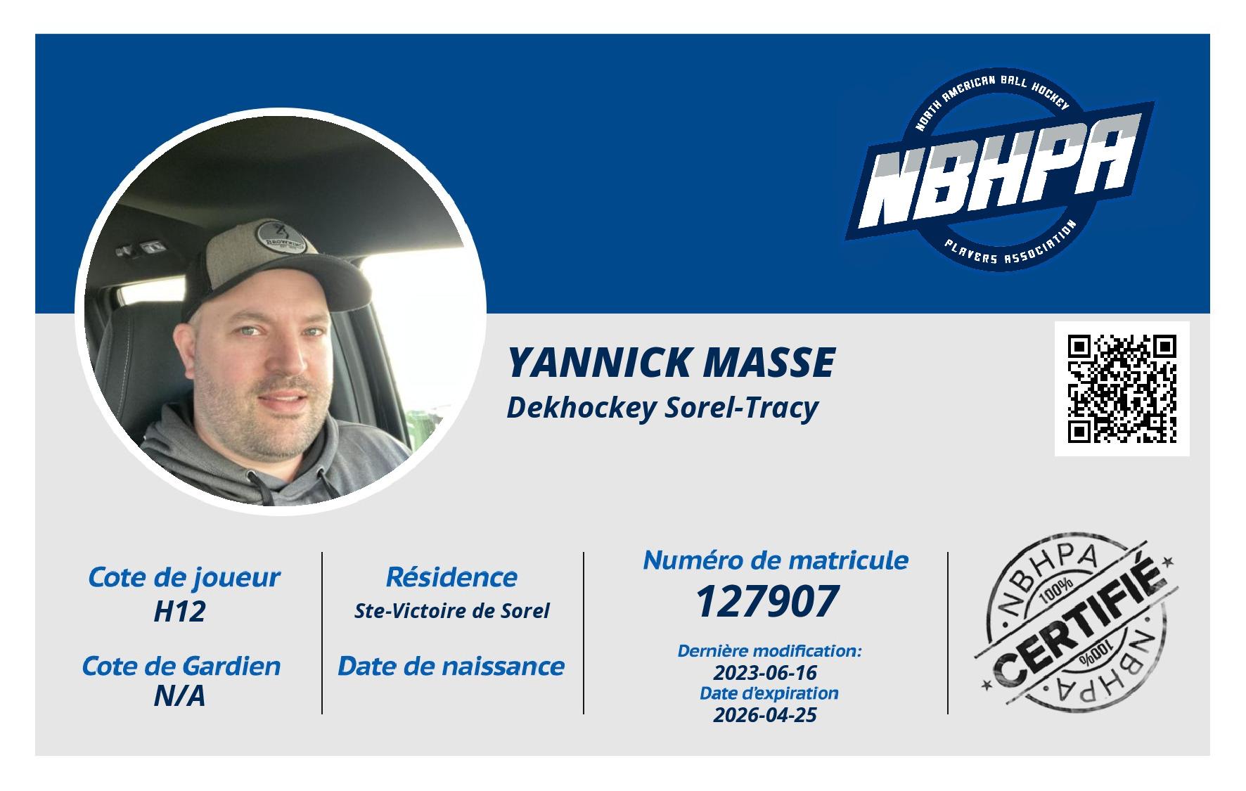 Yannick Masse