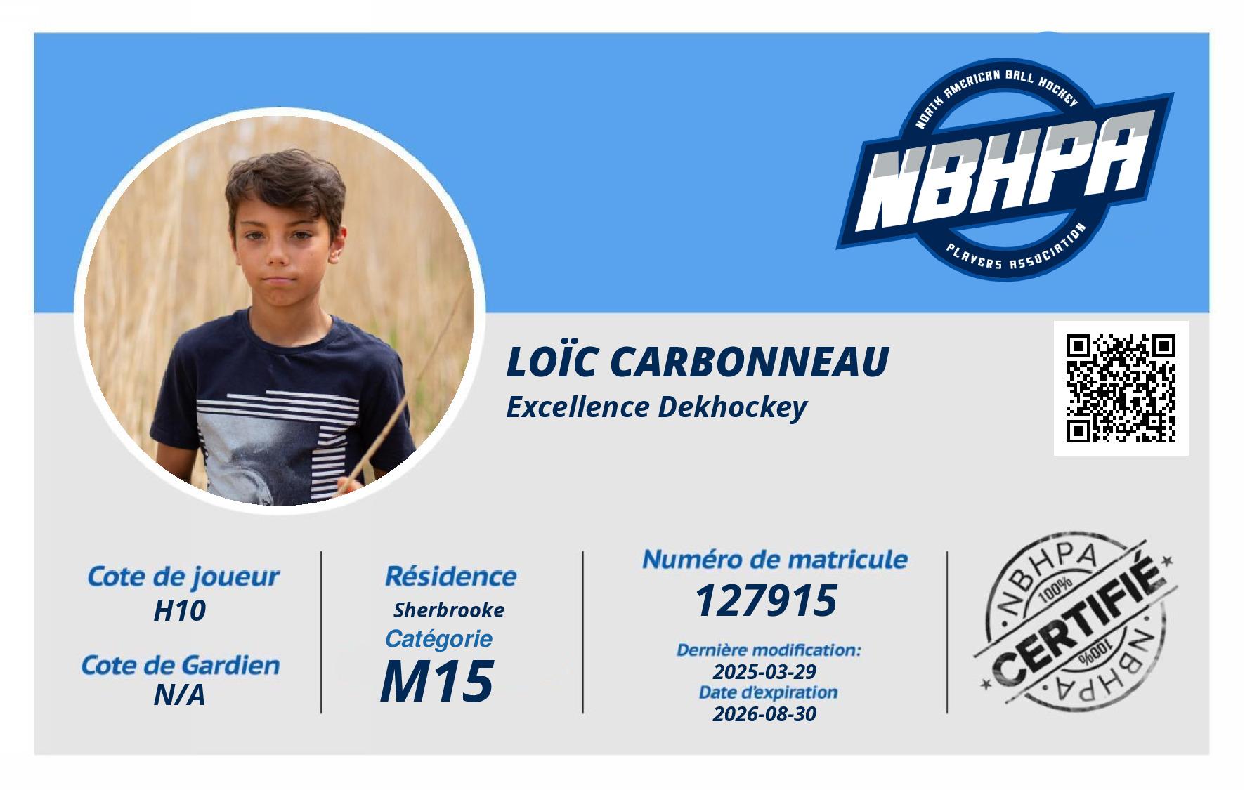 Loïc Carbonneau