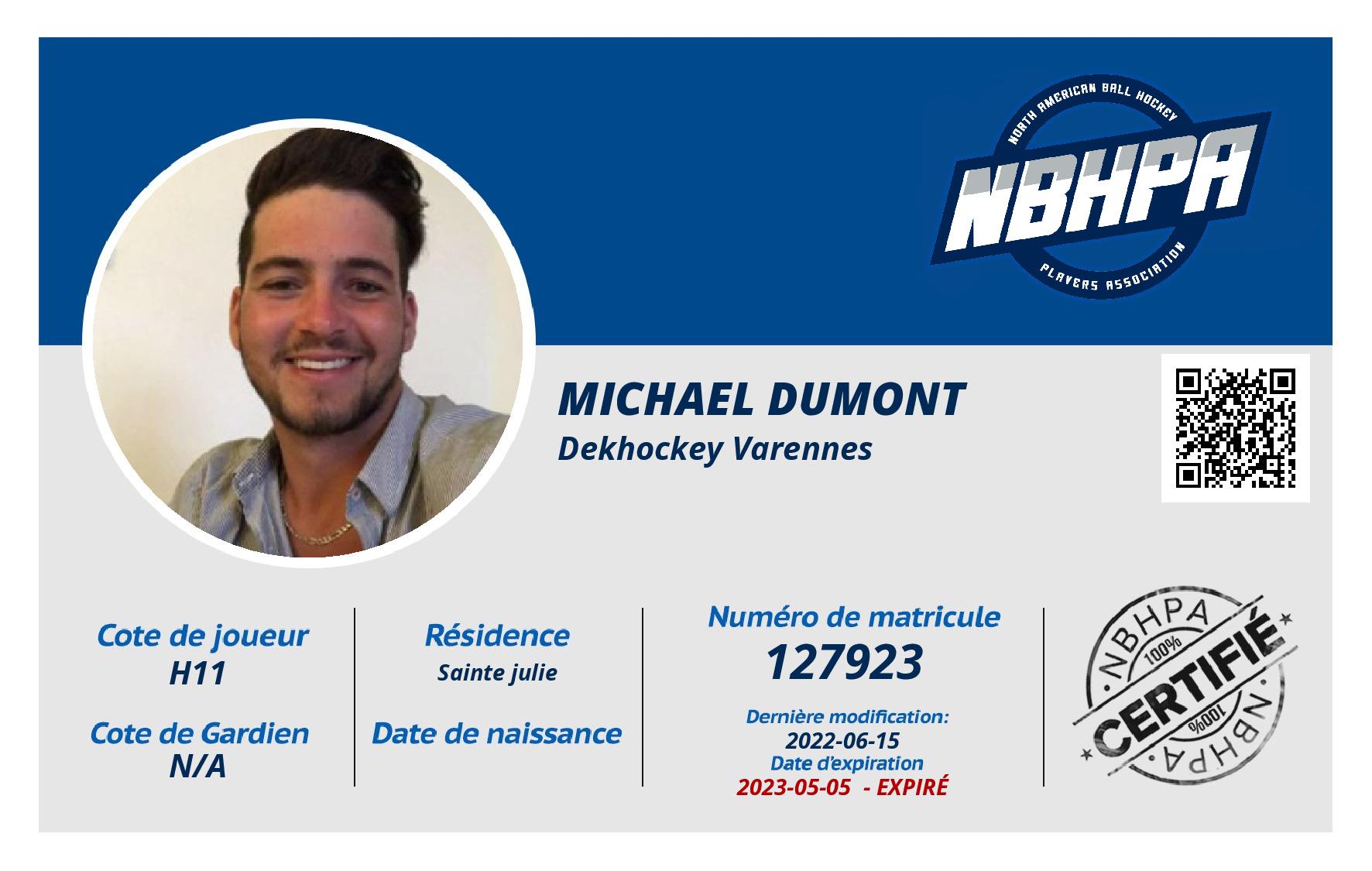 Michael Dumont