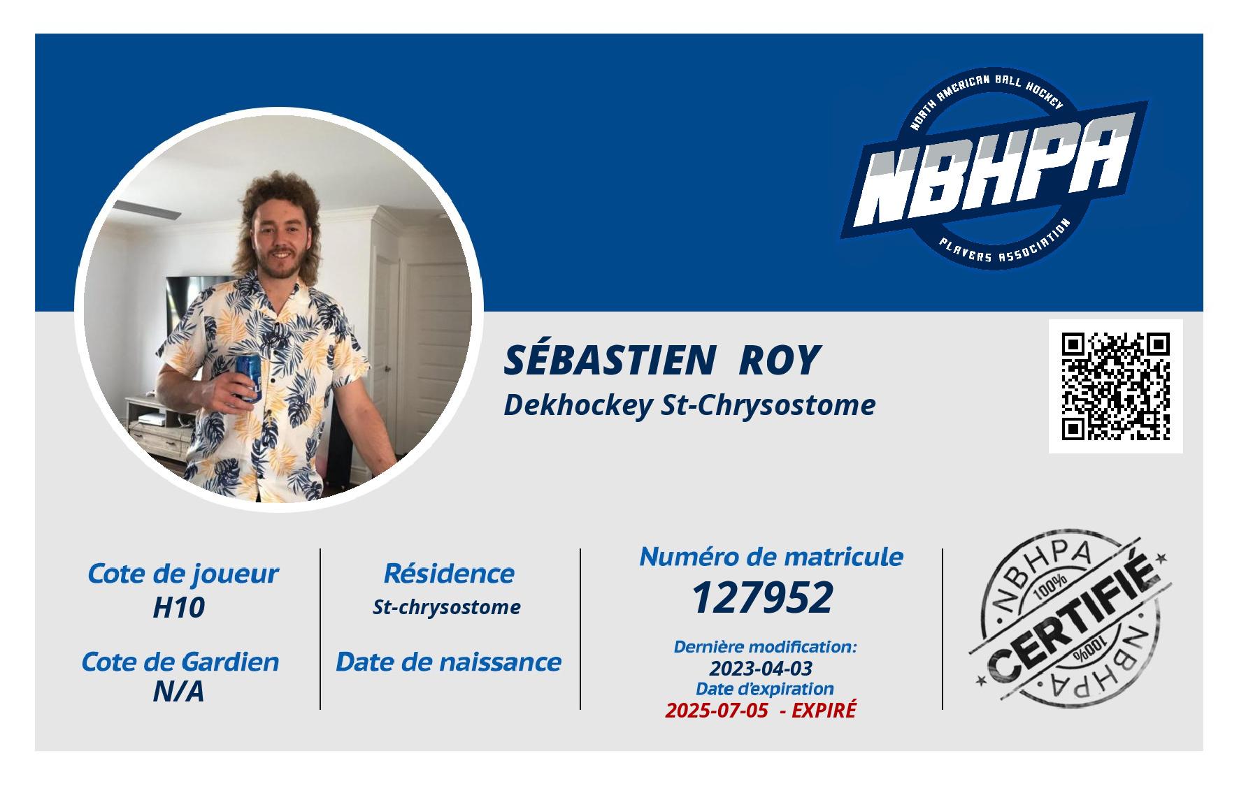 Sébastien  Roy