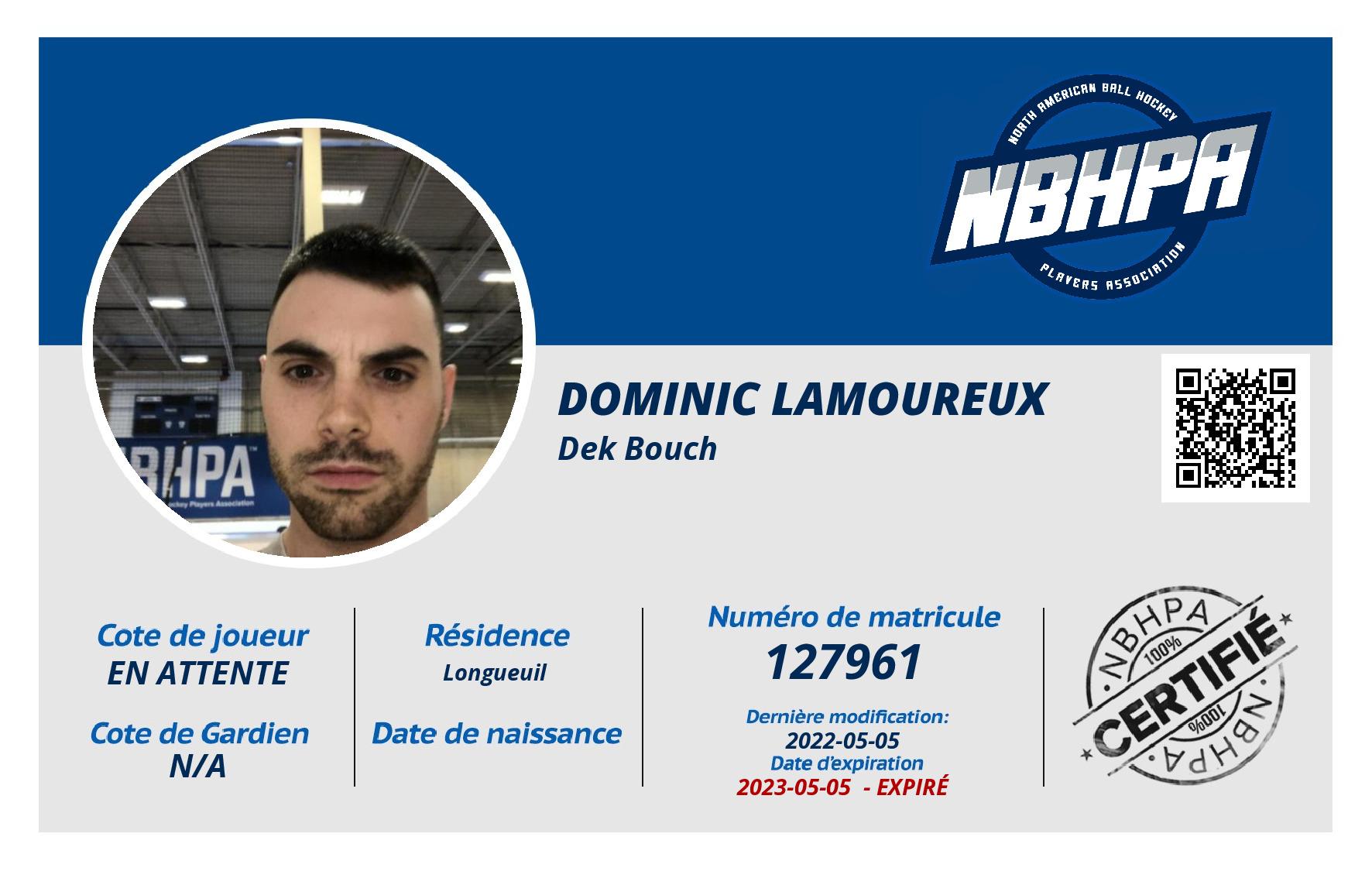 Dominic Lamoureux 