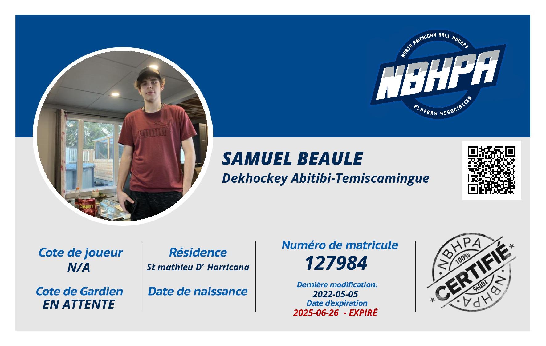 Samuel Beaule