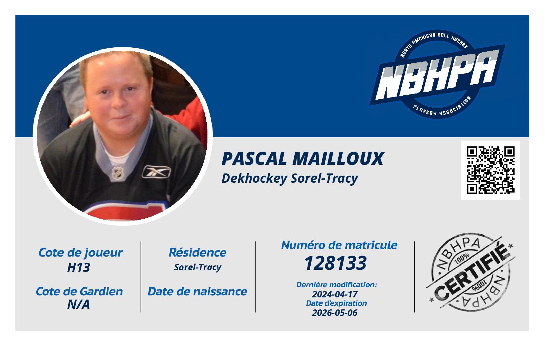 Pascal Mailloux