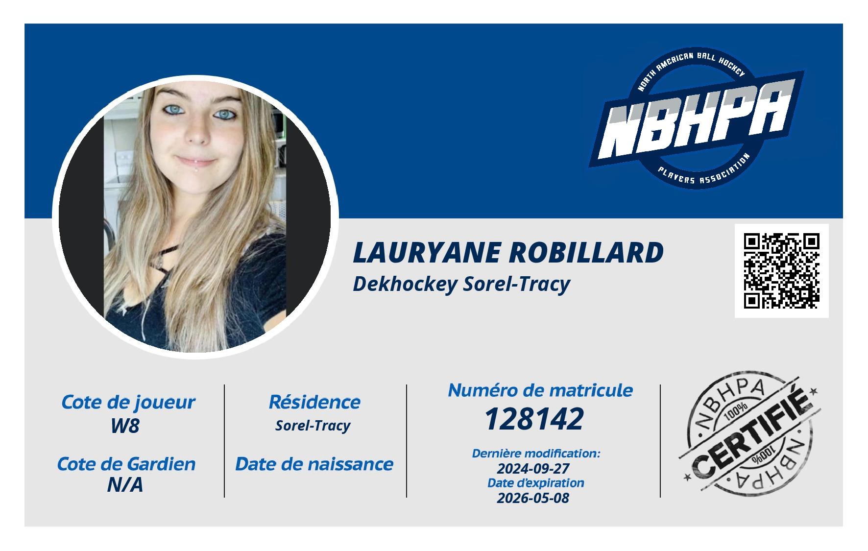 Lauryane Robillard