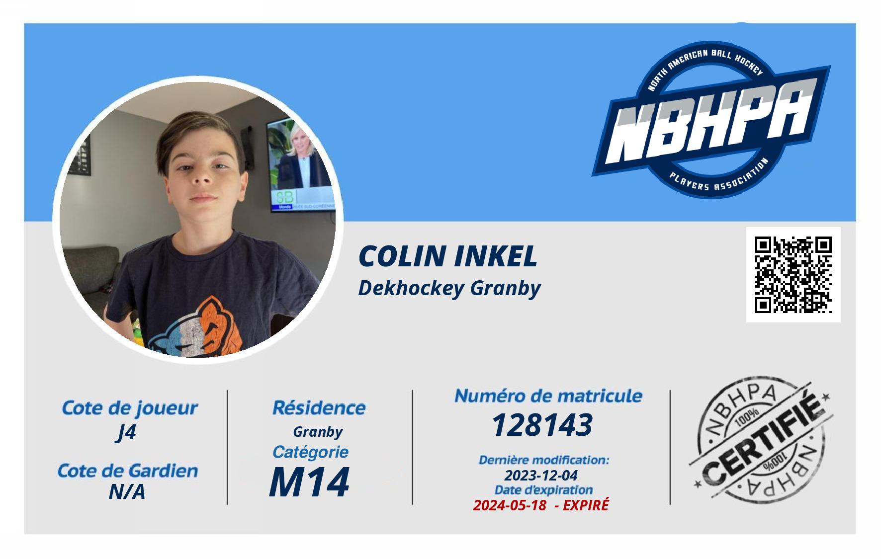 Colin Inkel