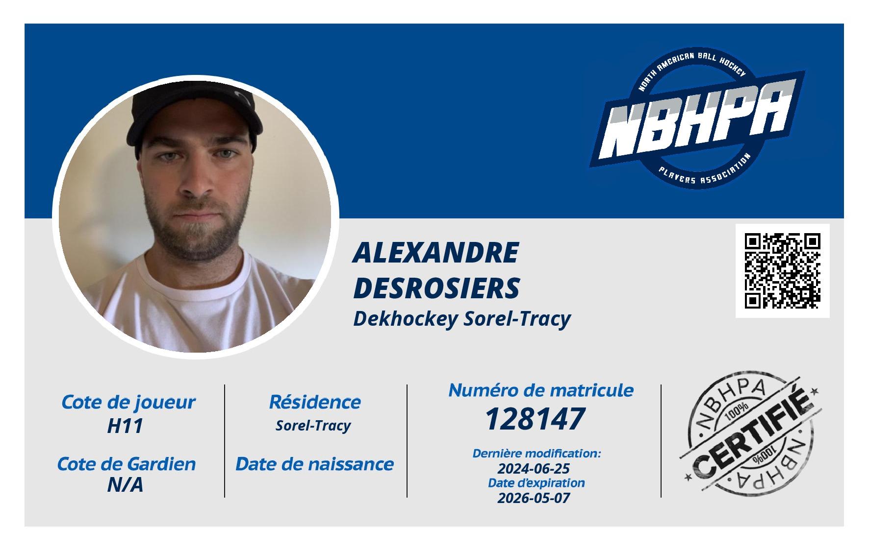 Alexandre Desrosiers 