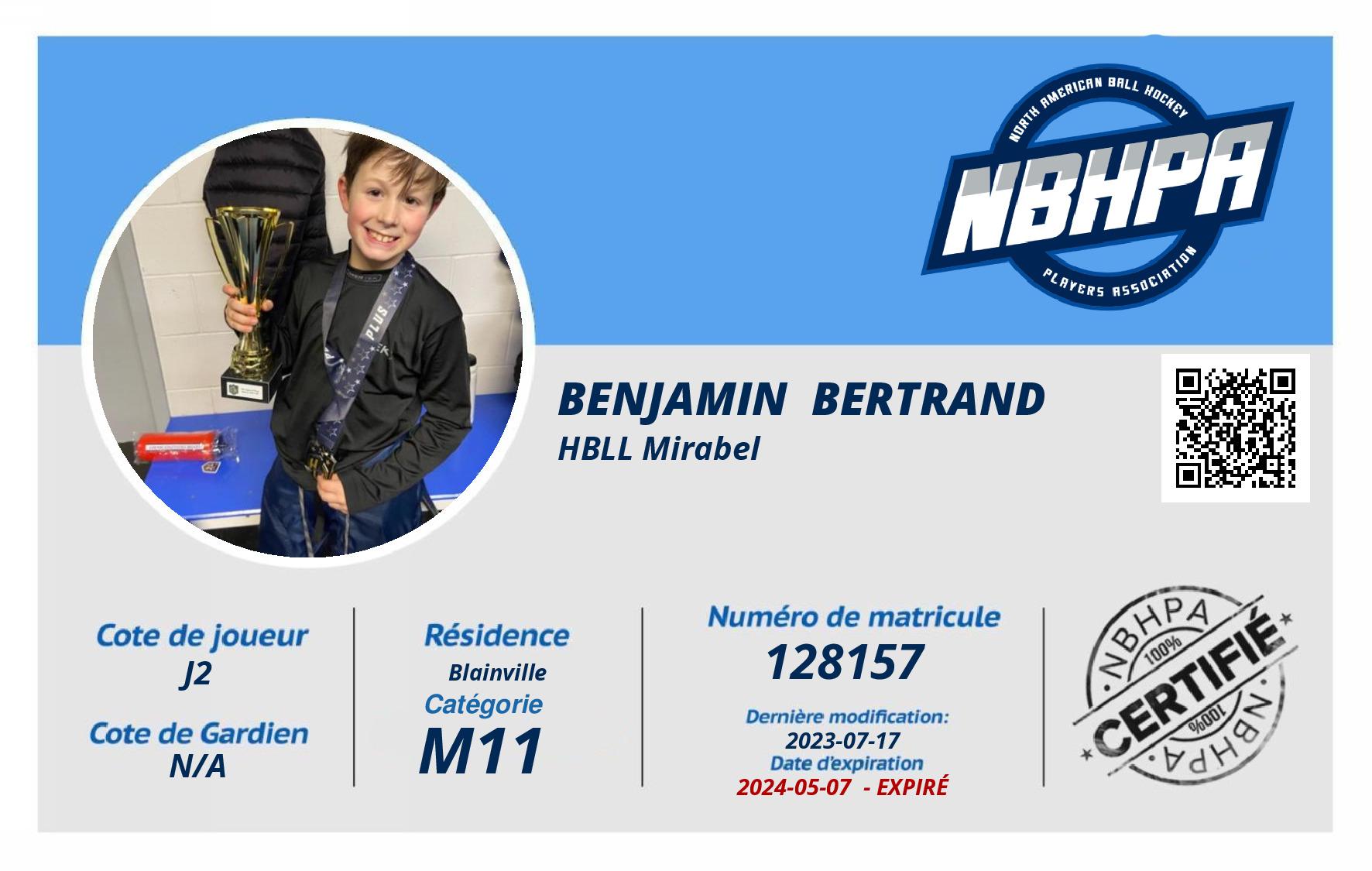 Benjamin  Bertrand