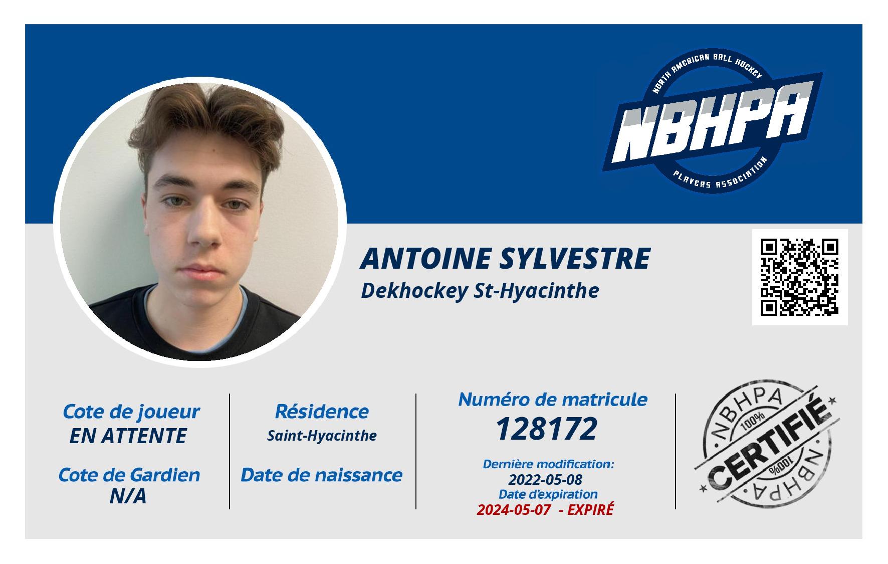 Antoine Sylvestre