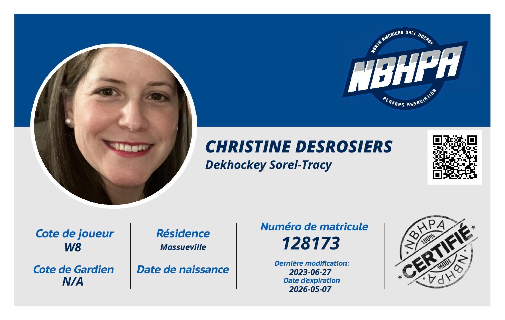 Christine Desrosiers