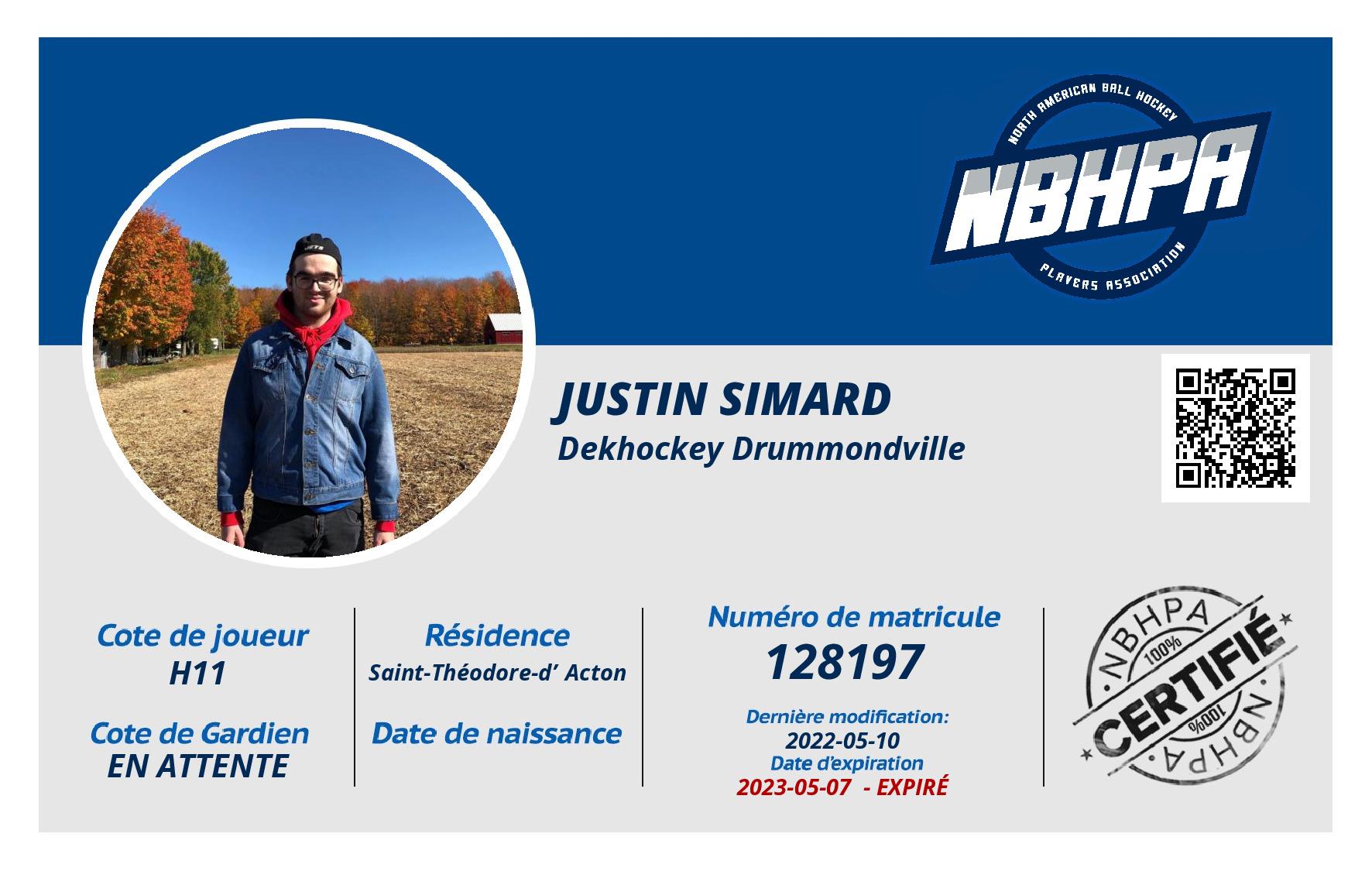 Justin Simard 