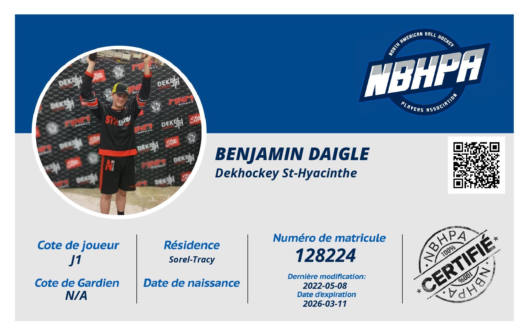 Benjamin Daigle
