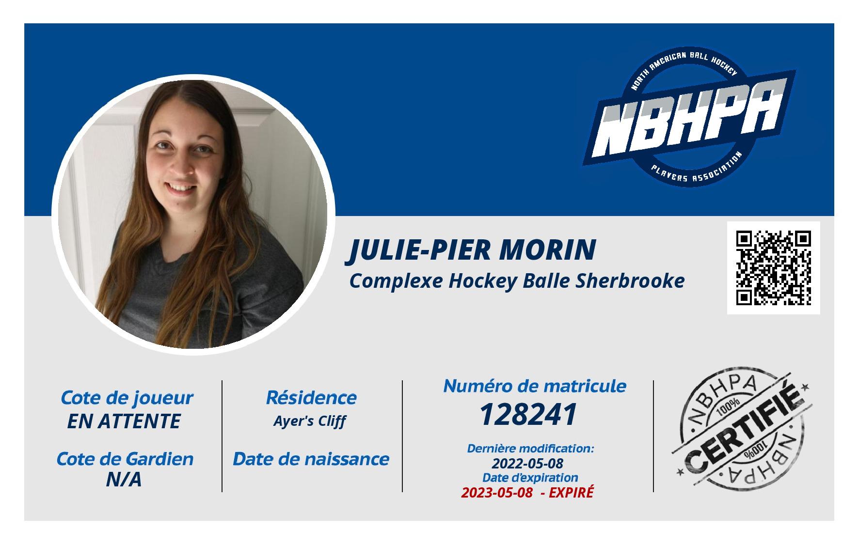 Julie-Pier Morin