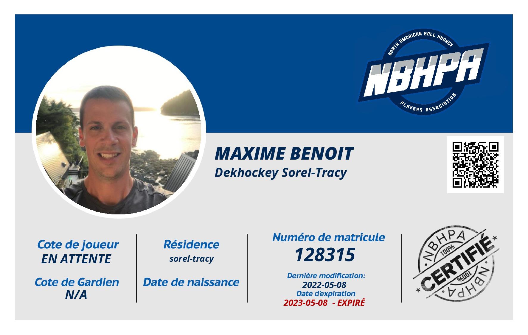 Maxime Benoit