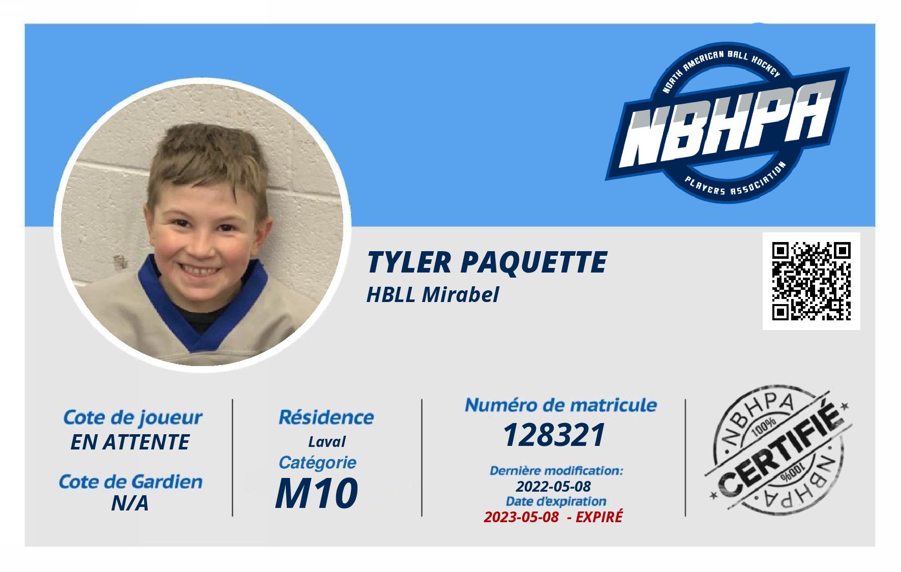 Tyler Paquette