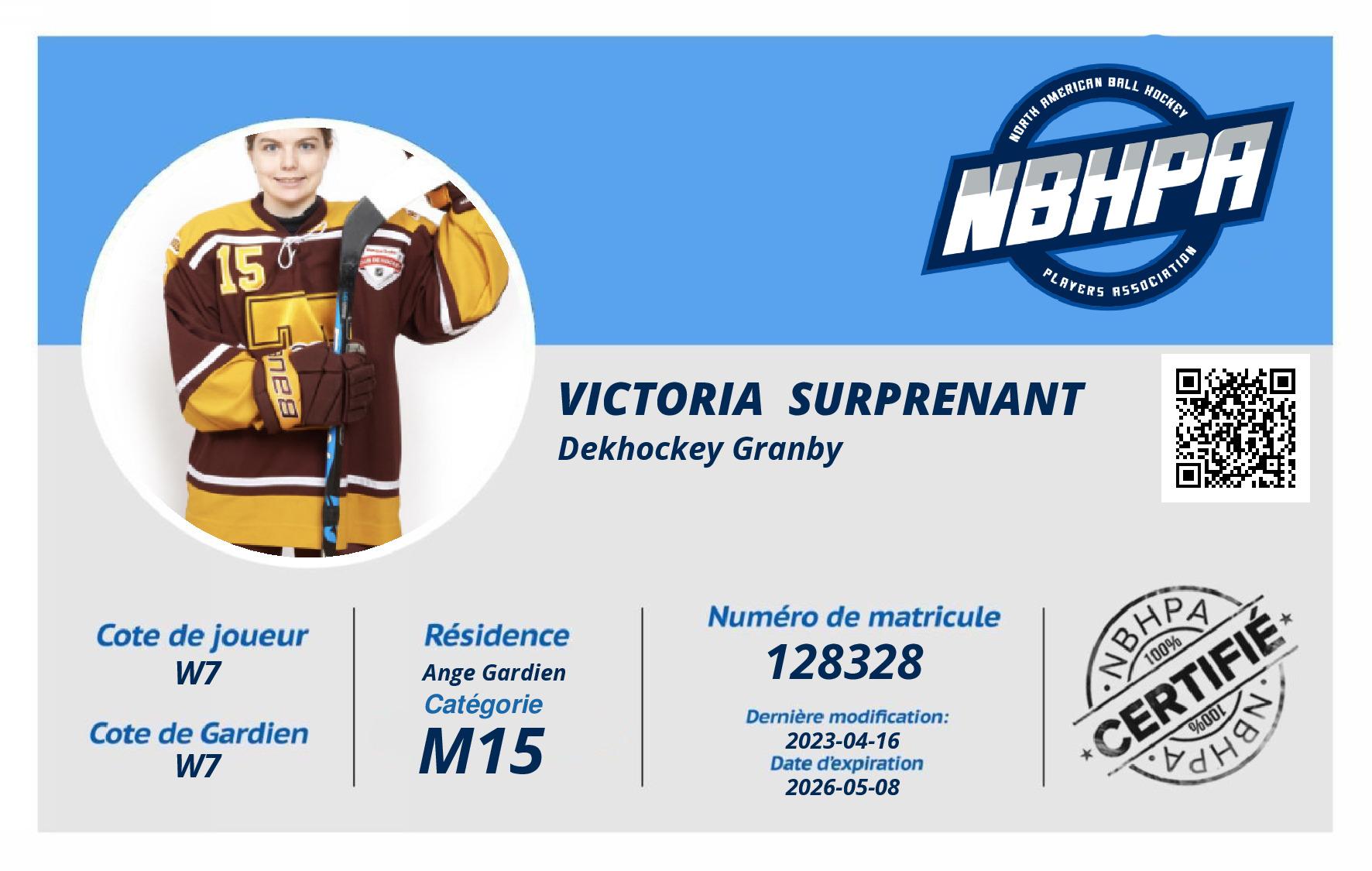 Victoria  Surprenant 