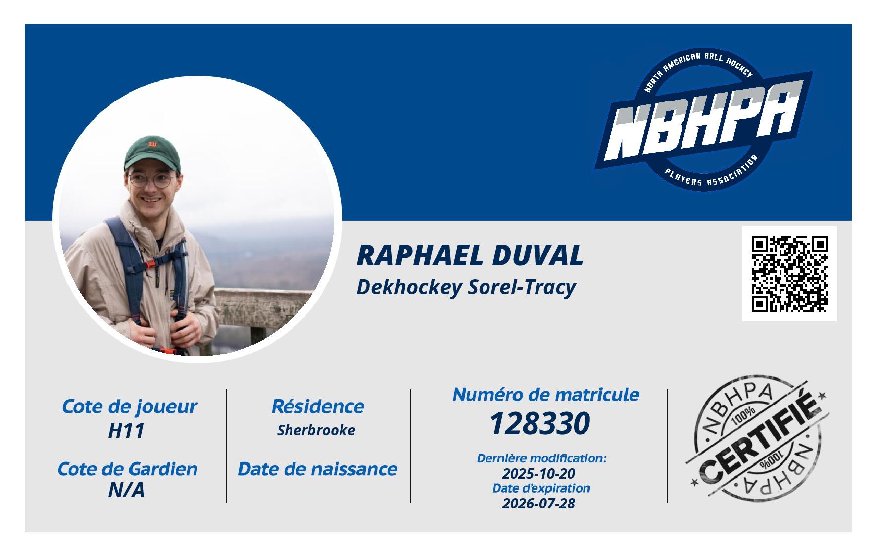 Raphael Duval