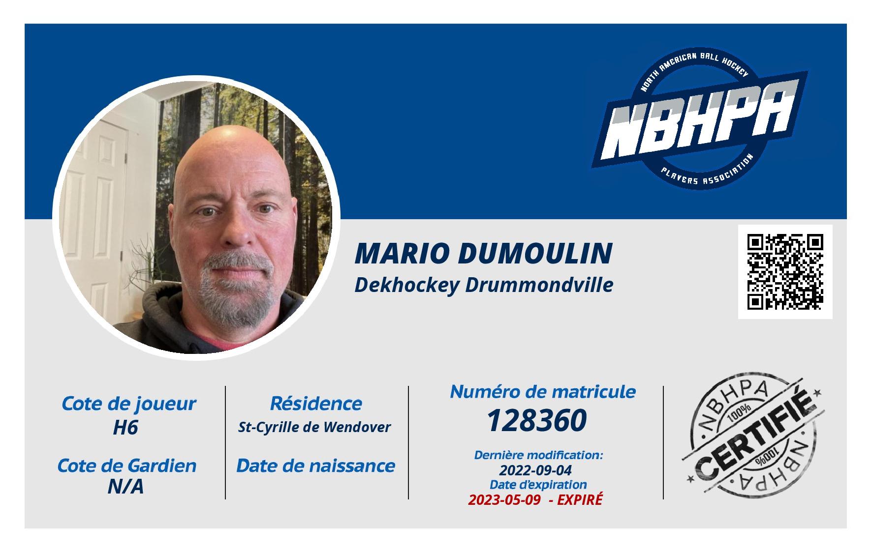 Mario Dumoulin 