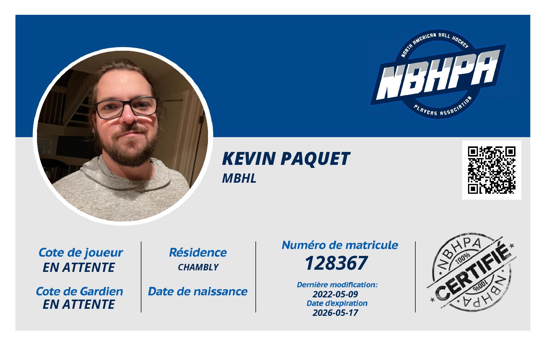 Kevin Paquet