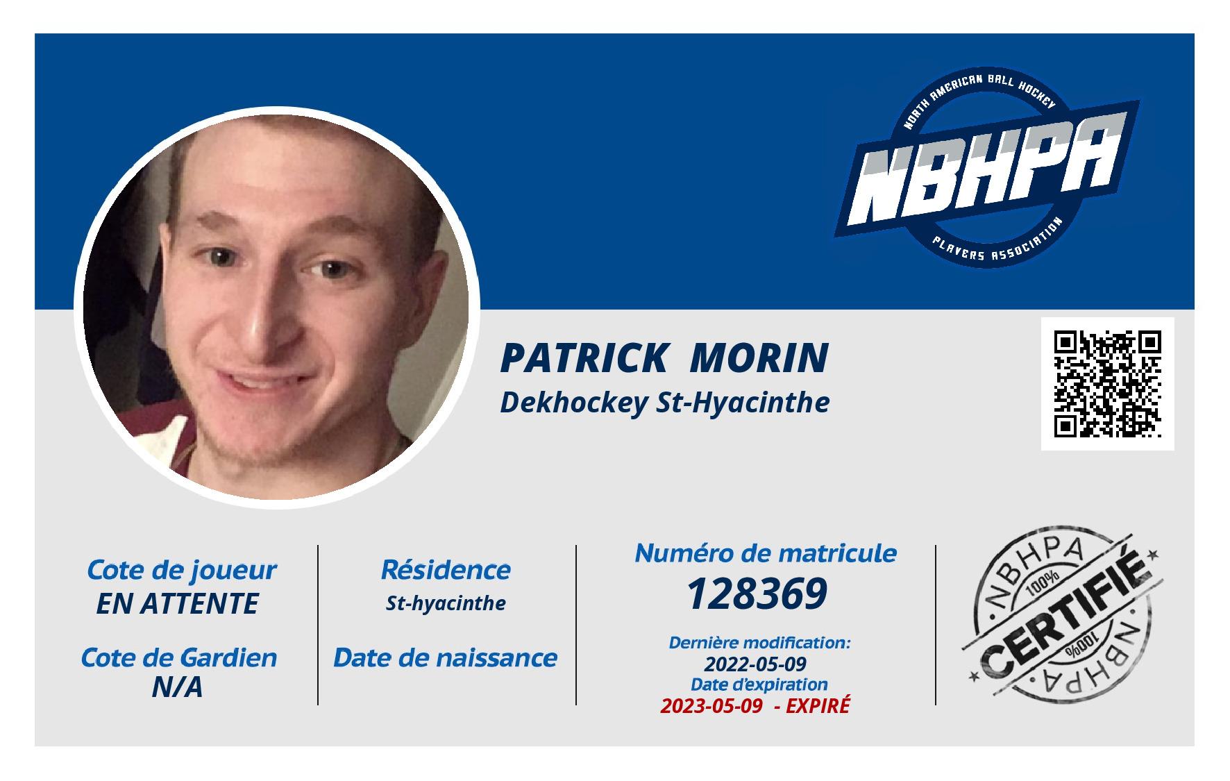 Patrick  Morin