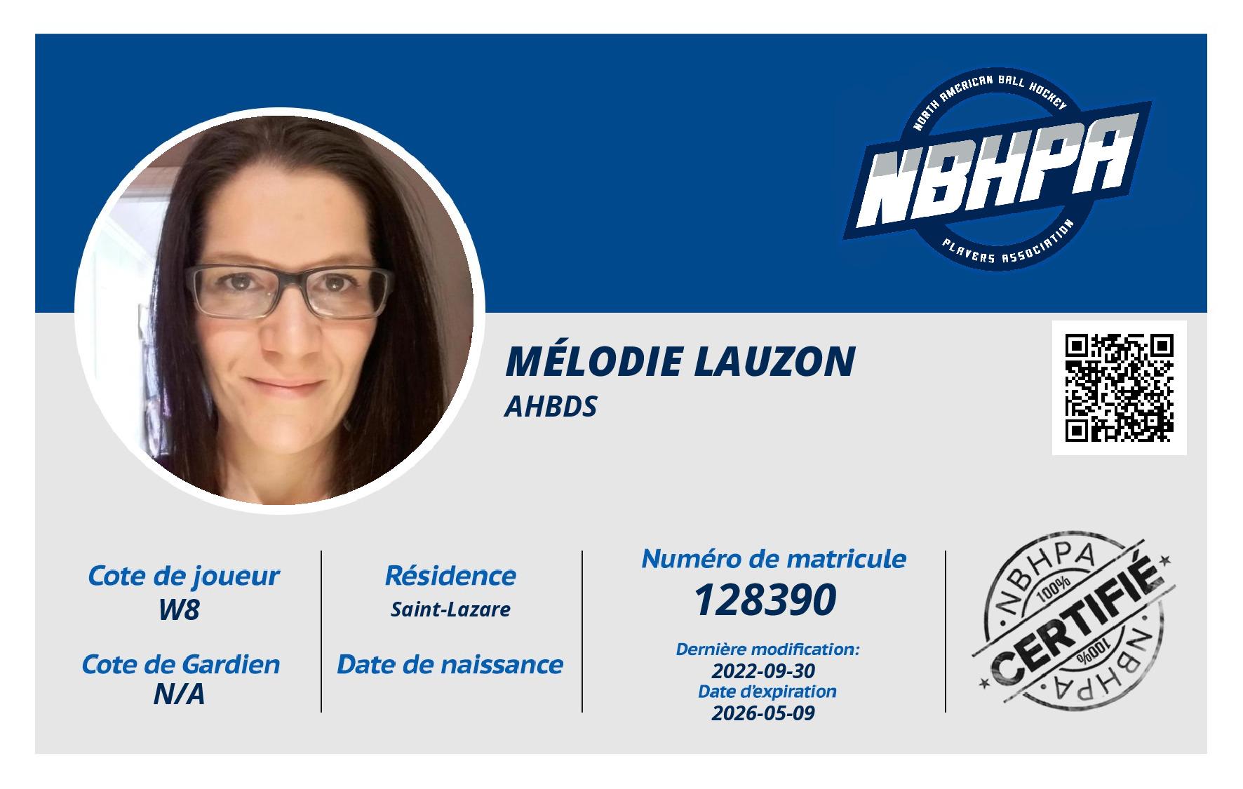 Mélodie Lauzon