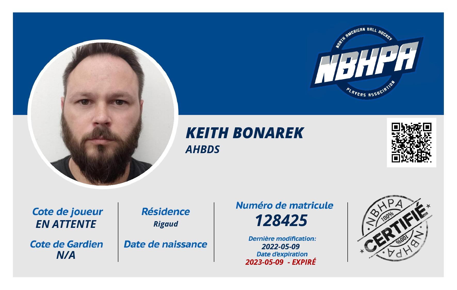 Keith Bonarek