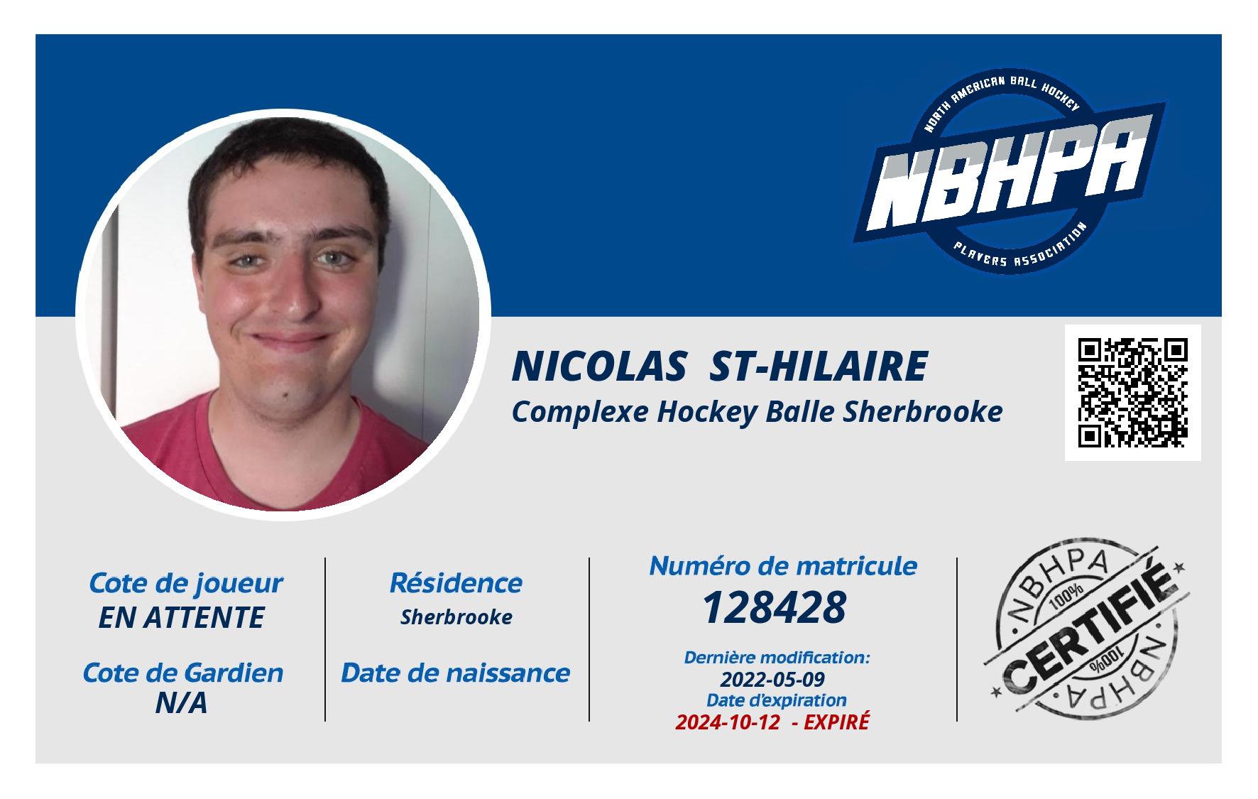 Nicolas  St-Hilaire