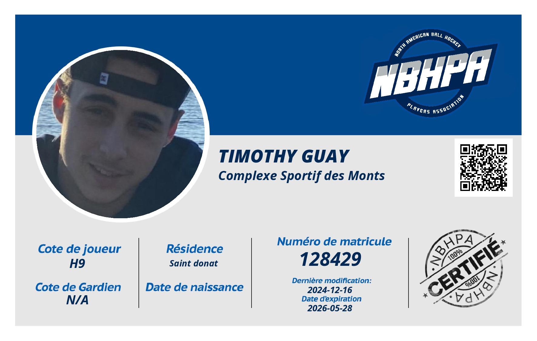 Timothy Guay