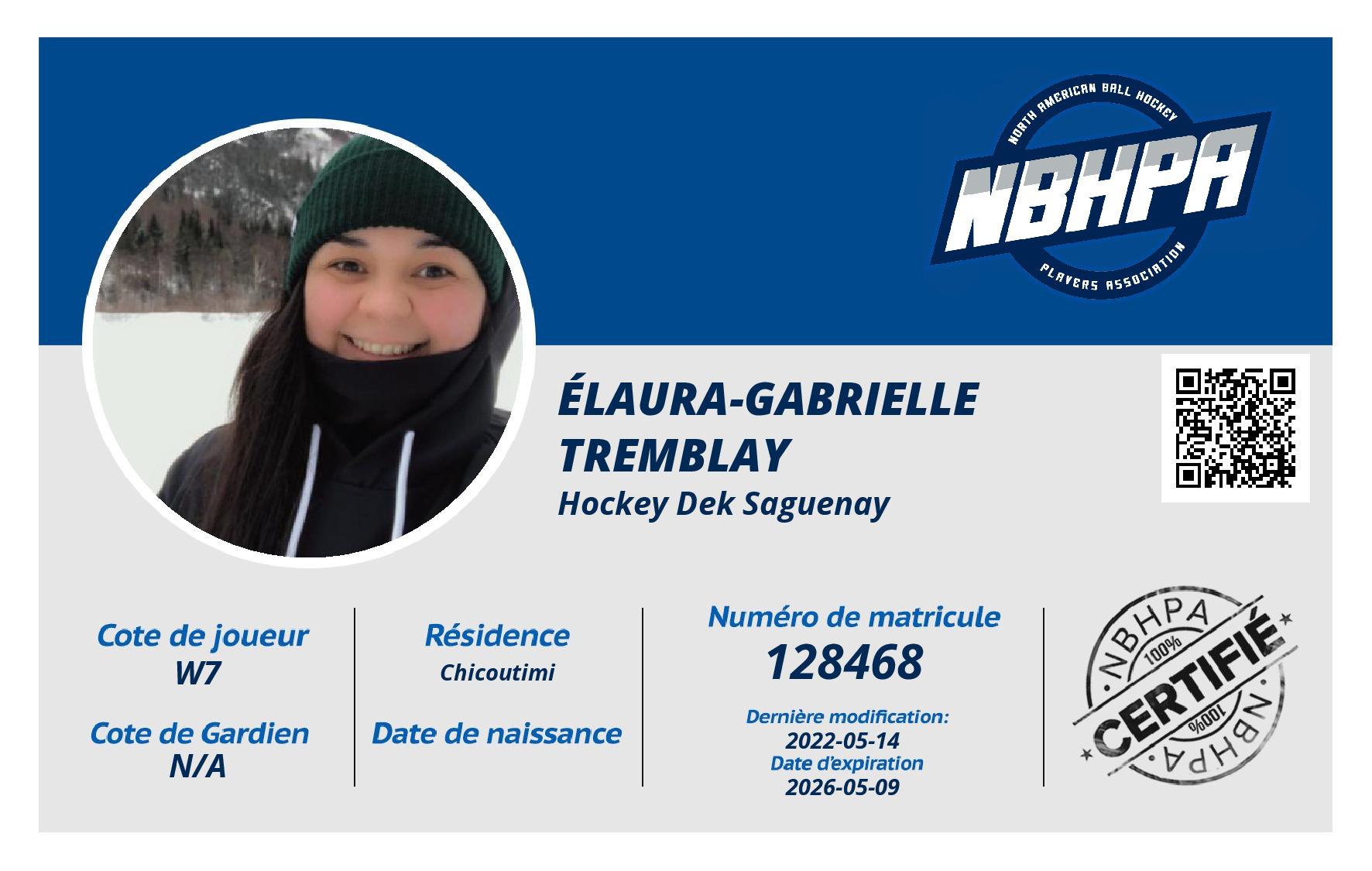 Élaura-Gabrielle Tremblay