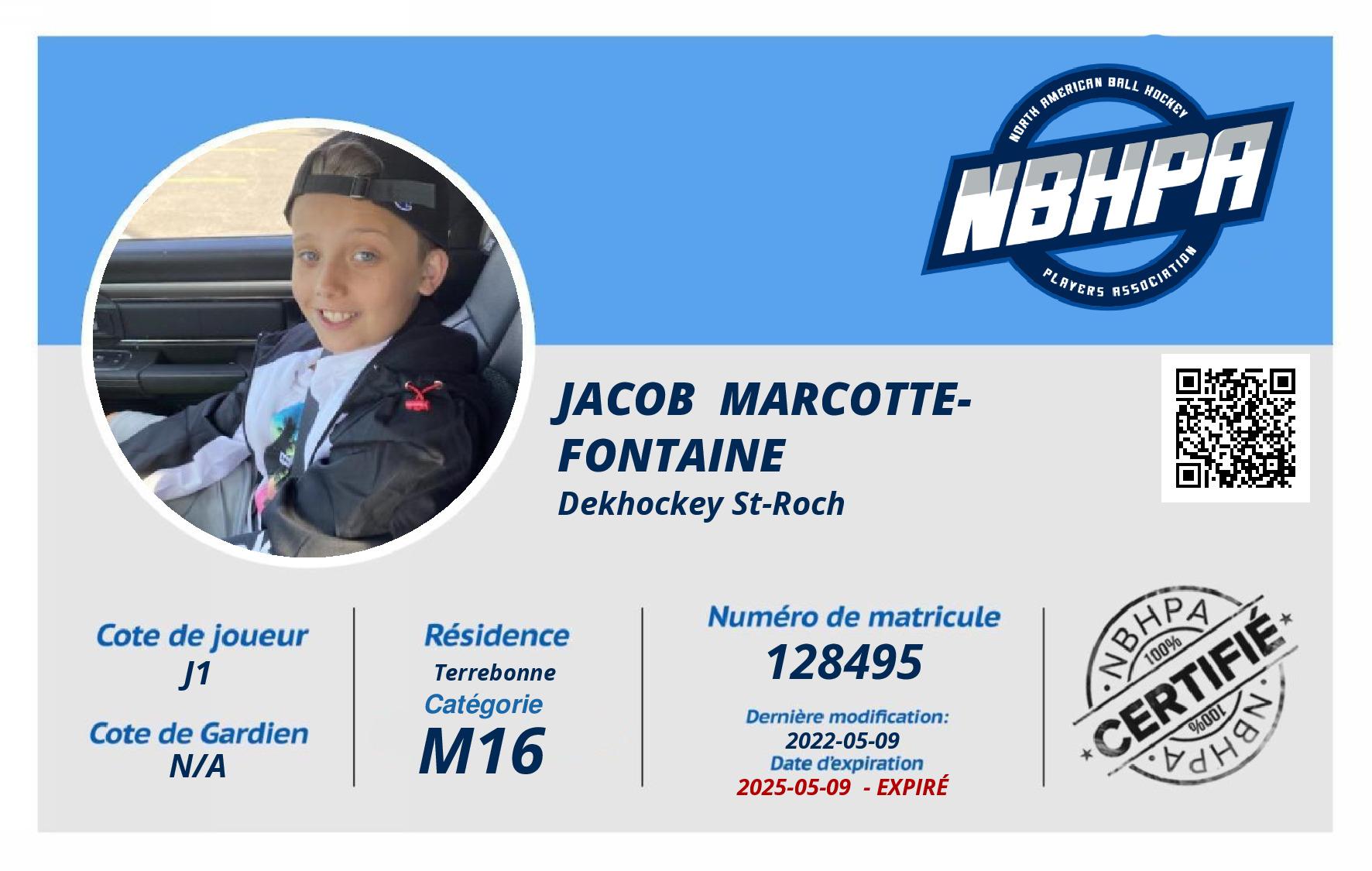 Jacob  Marcotte-Fontaine 