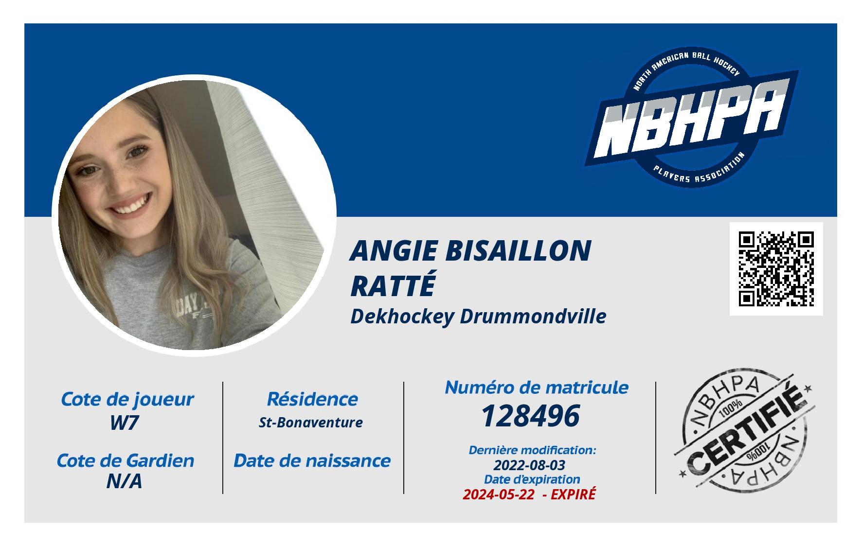 Angie Bisaillon Ratté