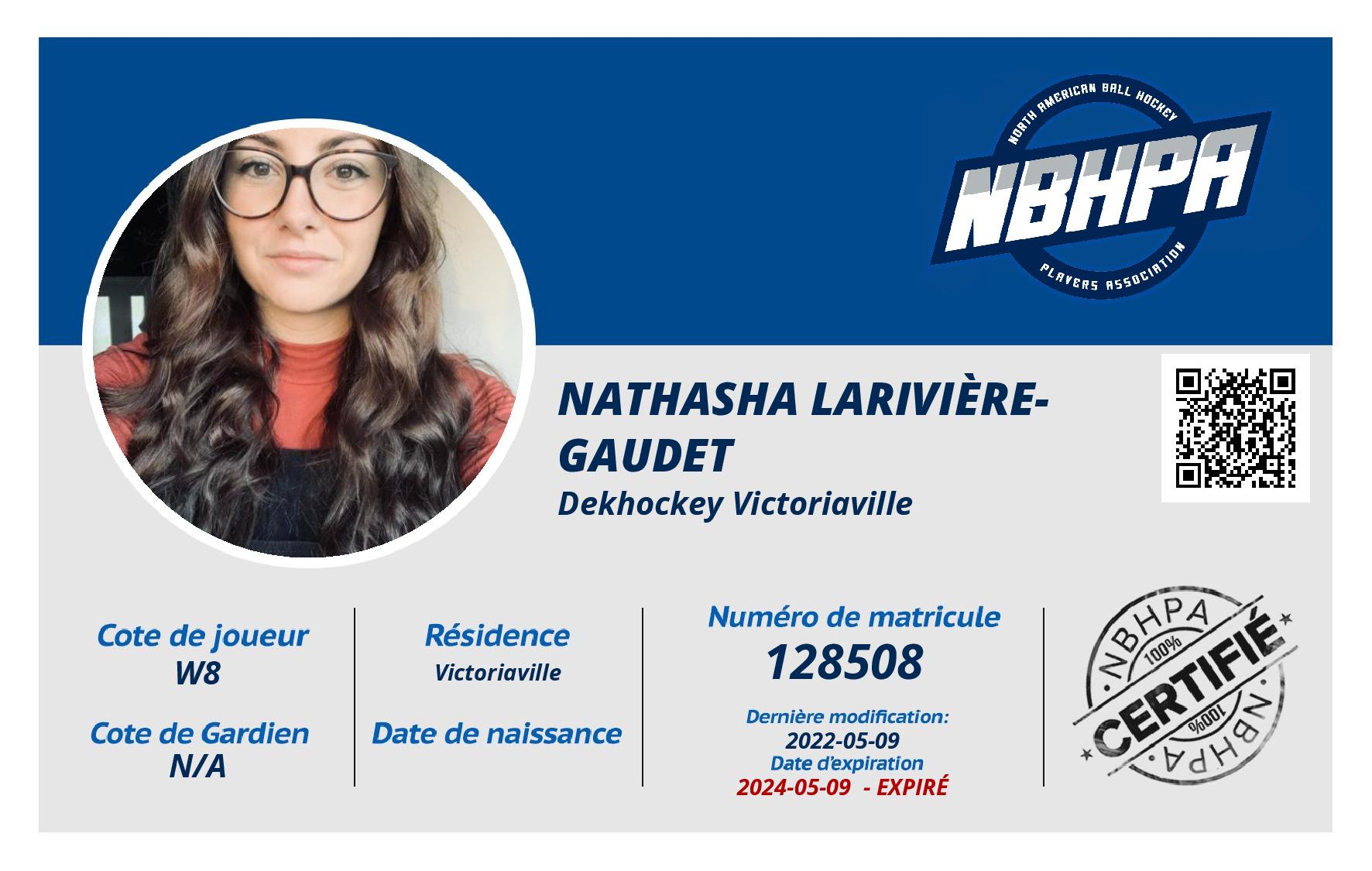 Nathasha Larivière-Gaudet