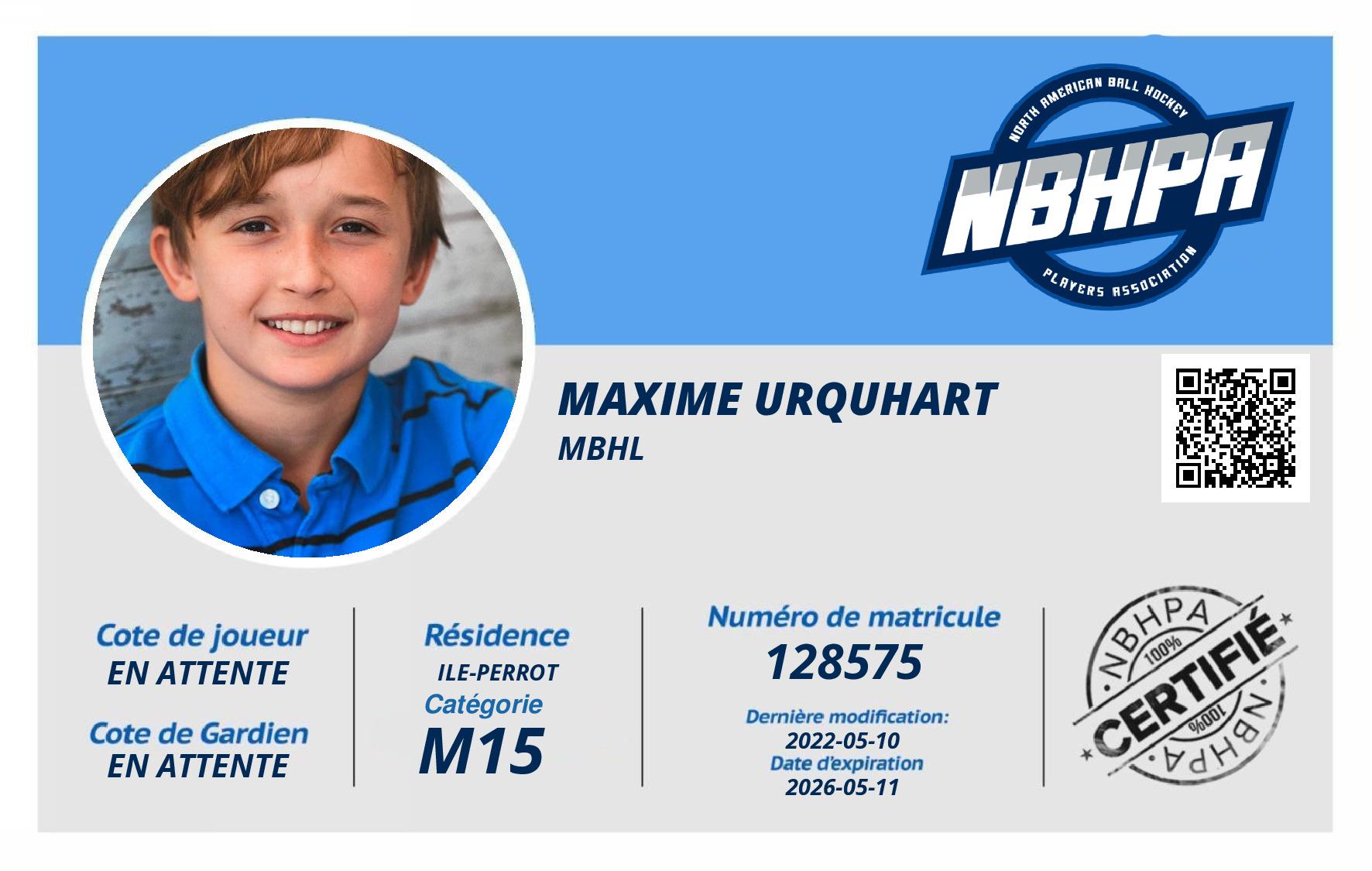 Maxime Urquhart