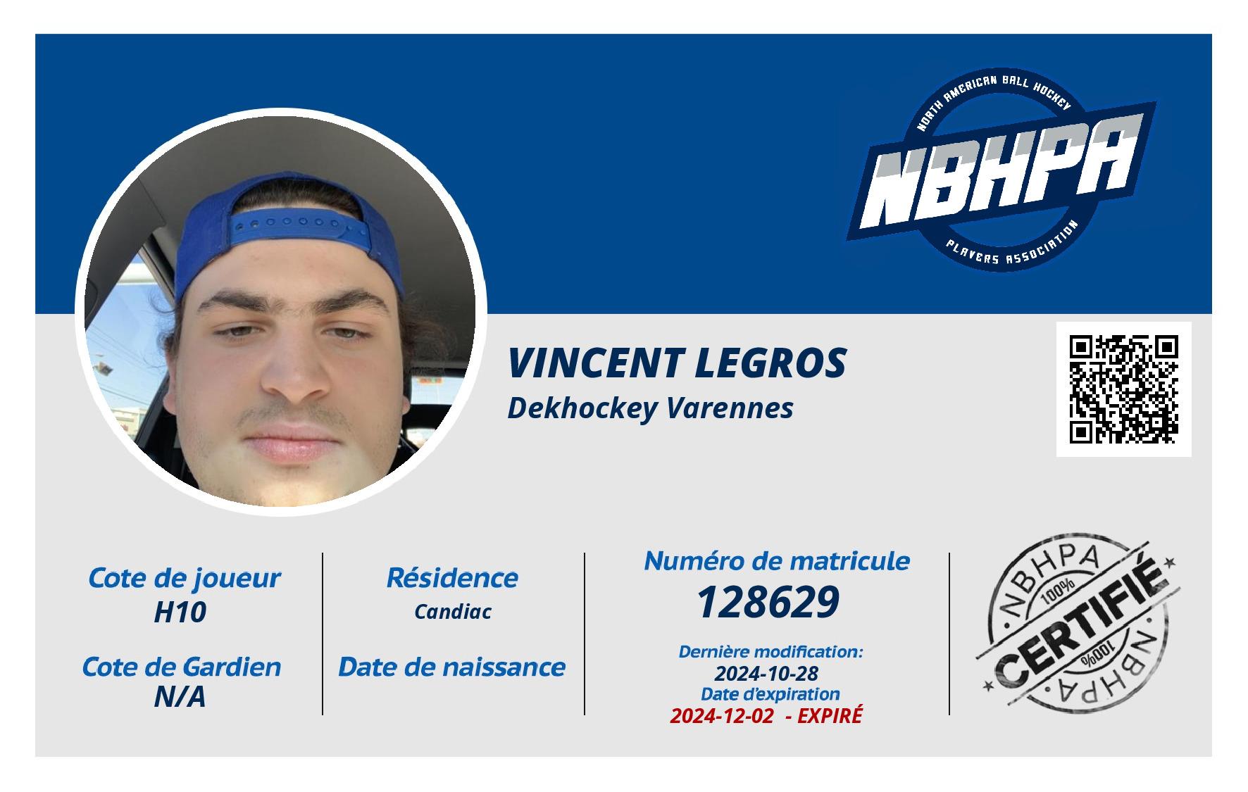 Vincent Legros