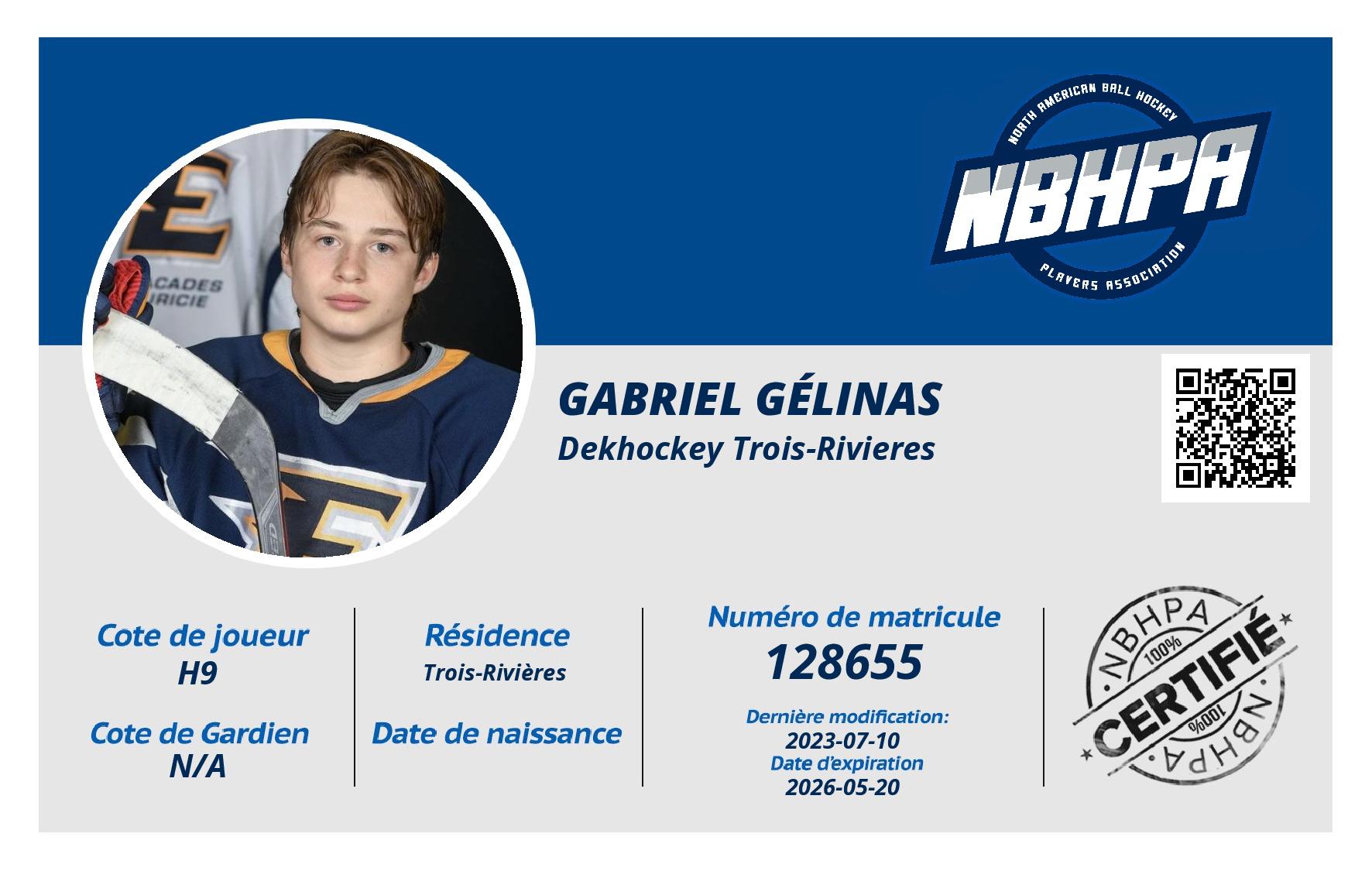 Gabriel Gélinas 